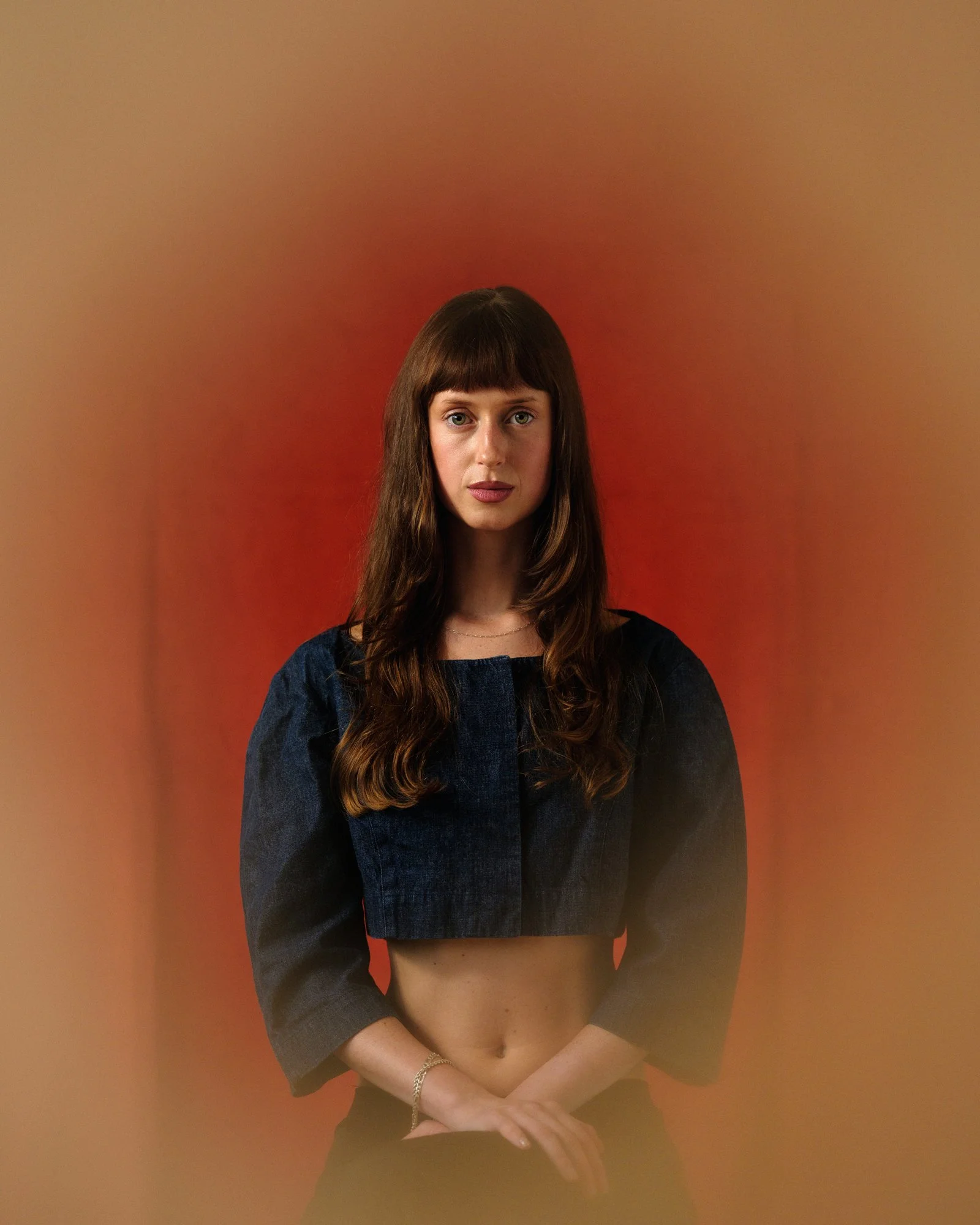Model portrait of Ruby in Brunswick, Melbourne