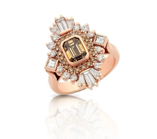 Cognac diamond cluster ring.JPG