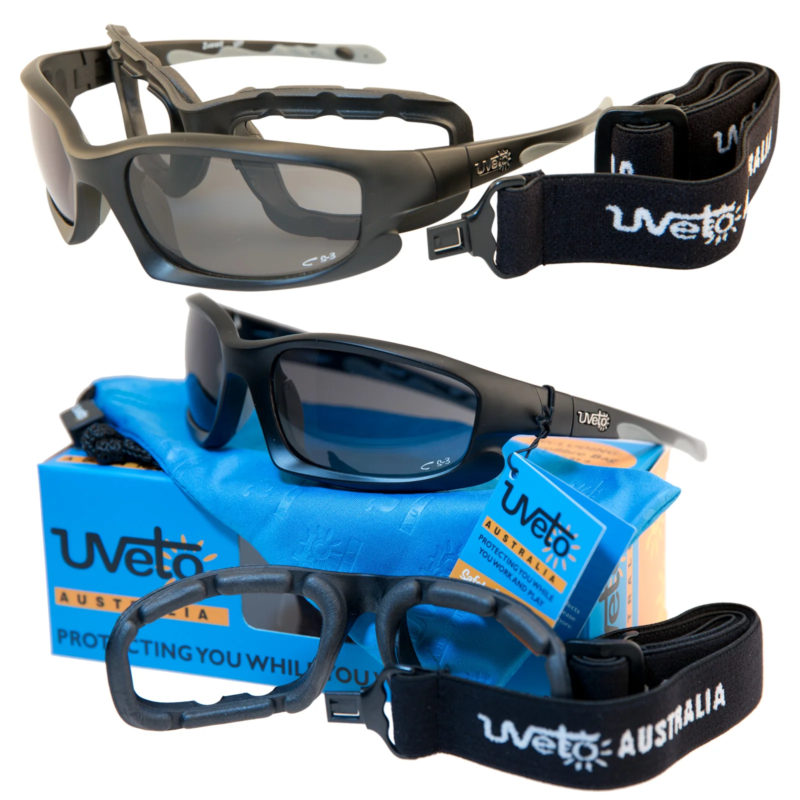UVeto Australia Everest U27 Foam Backed Sunglasses