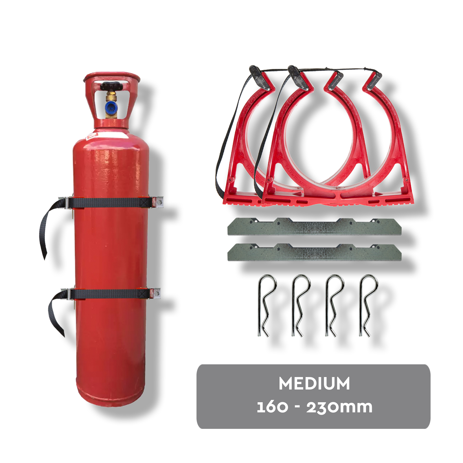 Cylinder_Restraint_for_Medium_D_D/2_E_E/2_Medium_Gas_Bottle_Restraint_BOTTLECHOCK_Safety_Products_Australia