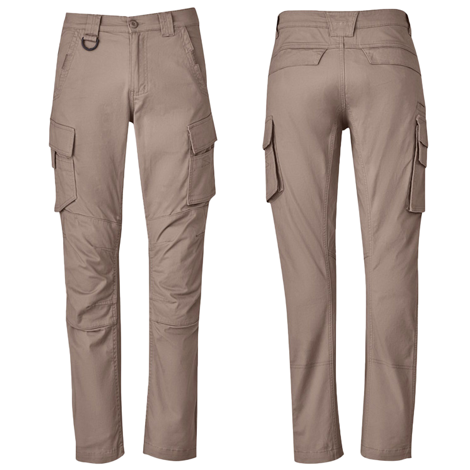 ZP360_Khaki_Front_Back_Syzmik_SunSafe_Australia.png