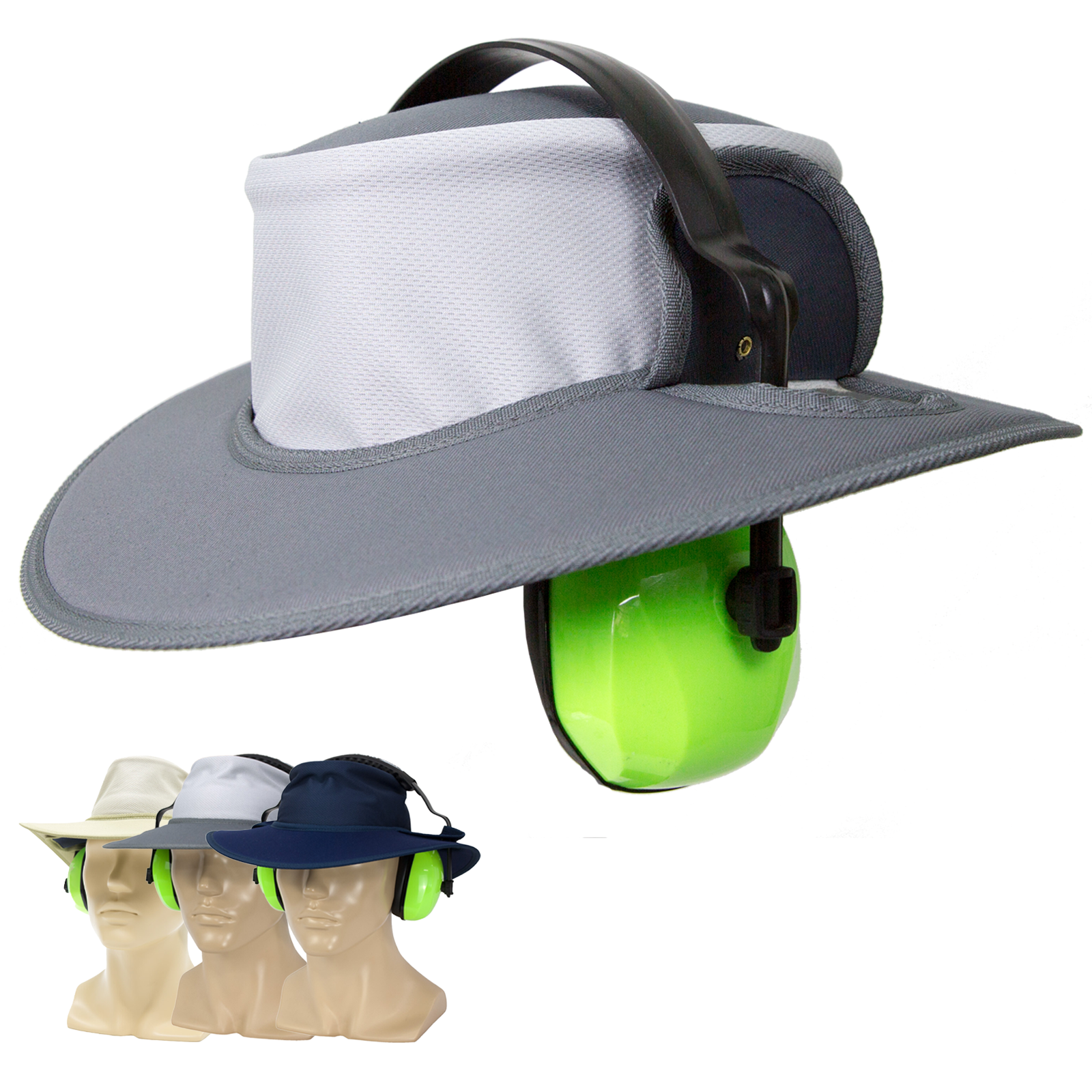 Earmuff_Hat_Micro_Mesh_Web_Cover_Safety_Products_Australia