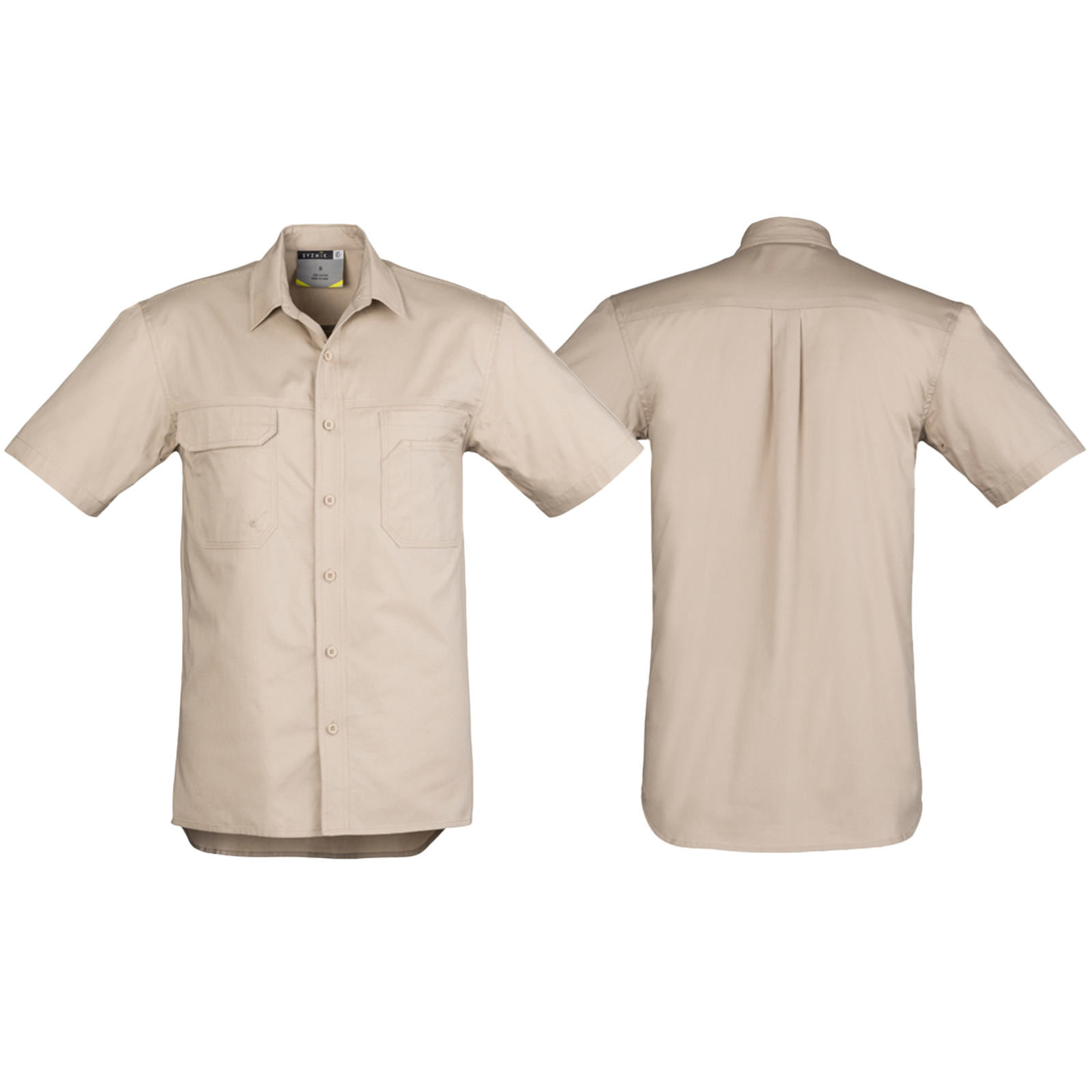 ZW120_Sand_Front_Back_Syzmik_SunSafe_Australia.png