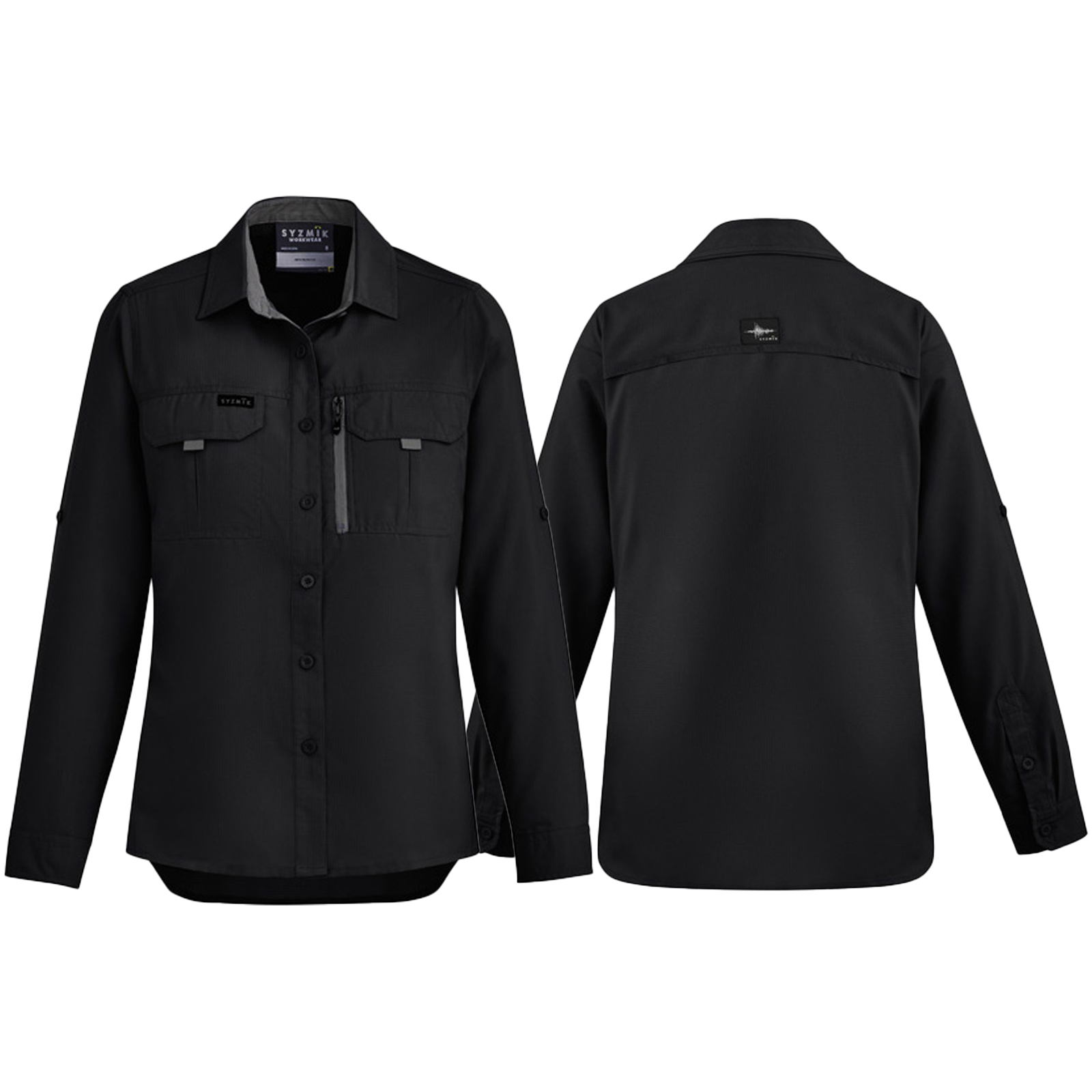 ZW760_Black_Front_Back_Syzmik_SunSafe_Australia.png