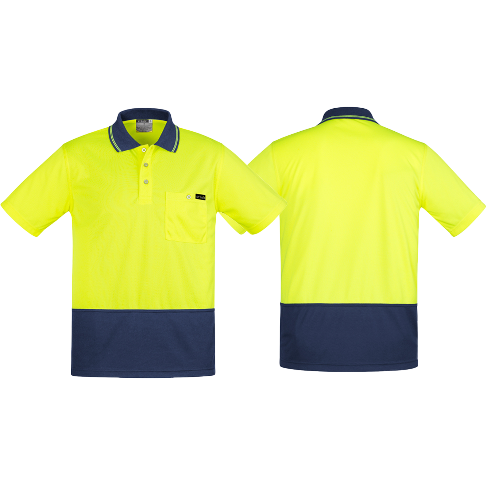 ZH415_Yellow_Navy_Front_Back_Syzmik_SunSafe_Australia.png