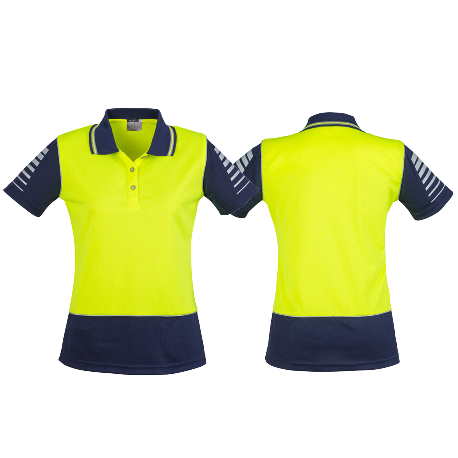 ZHL236_Yellow_Navy_Front_Back_Syzmik_SunSafe_Australia.png