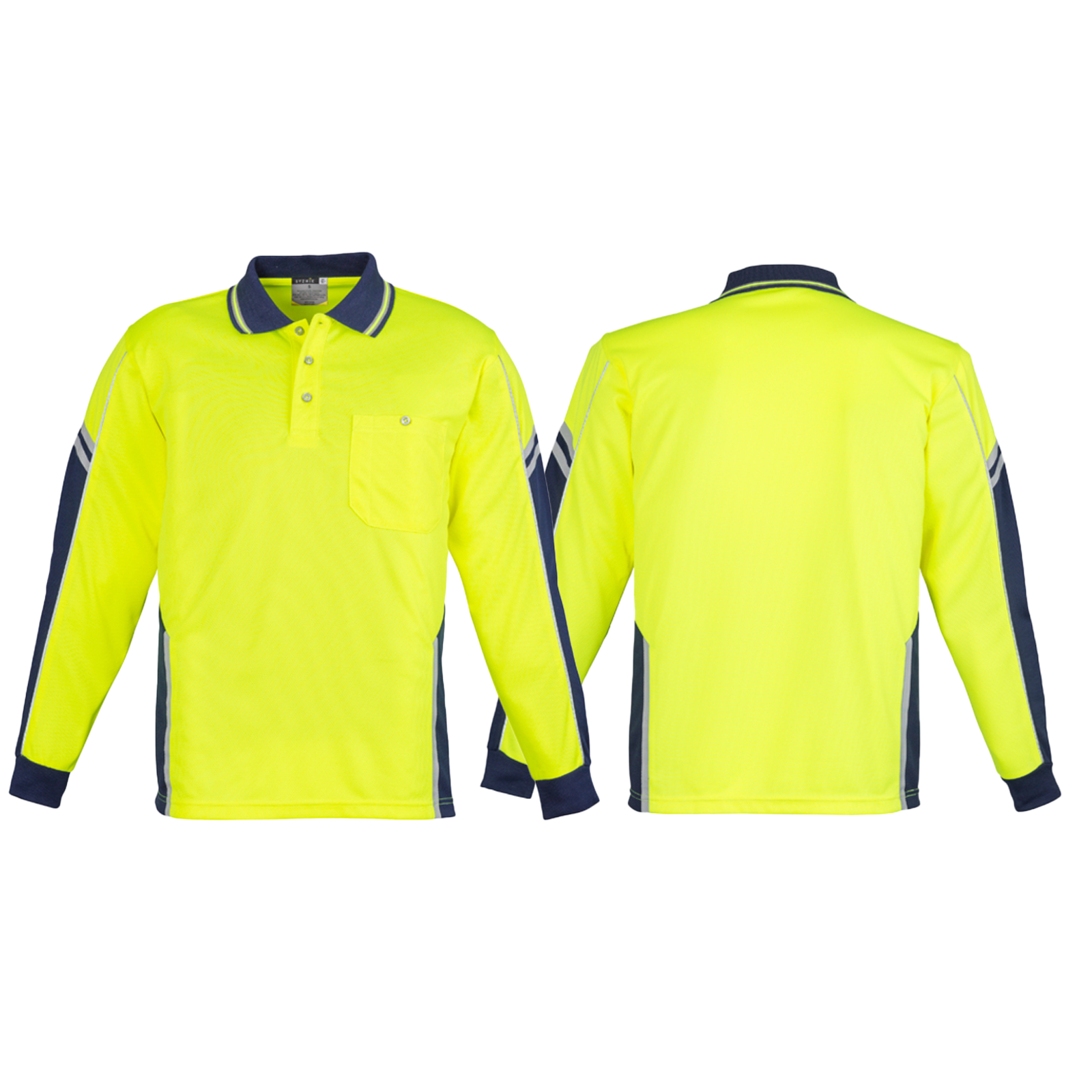 ZH238_Yellow_Navy_Front_Back_Syzmik_SunSafe_Australia.png
