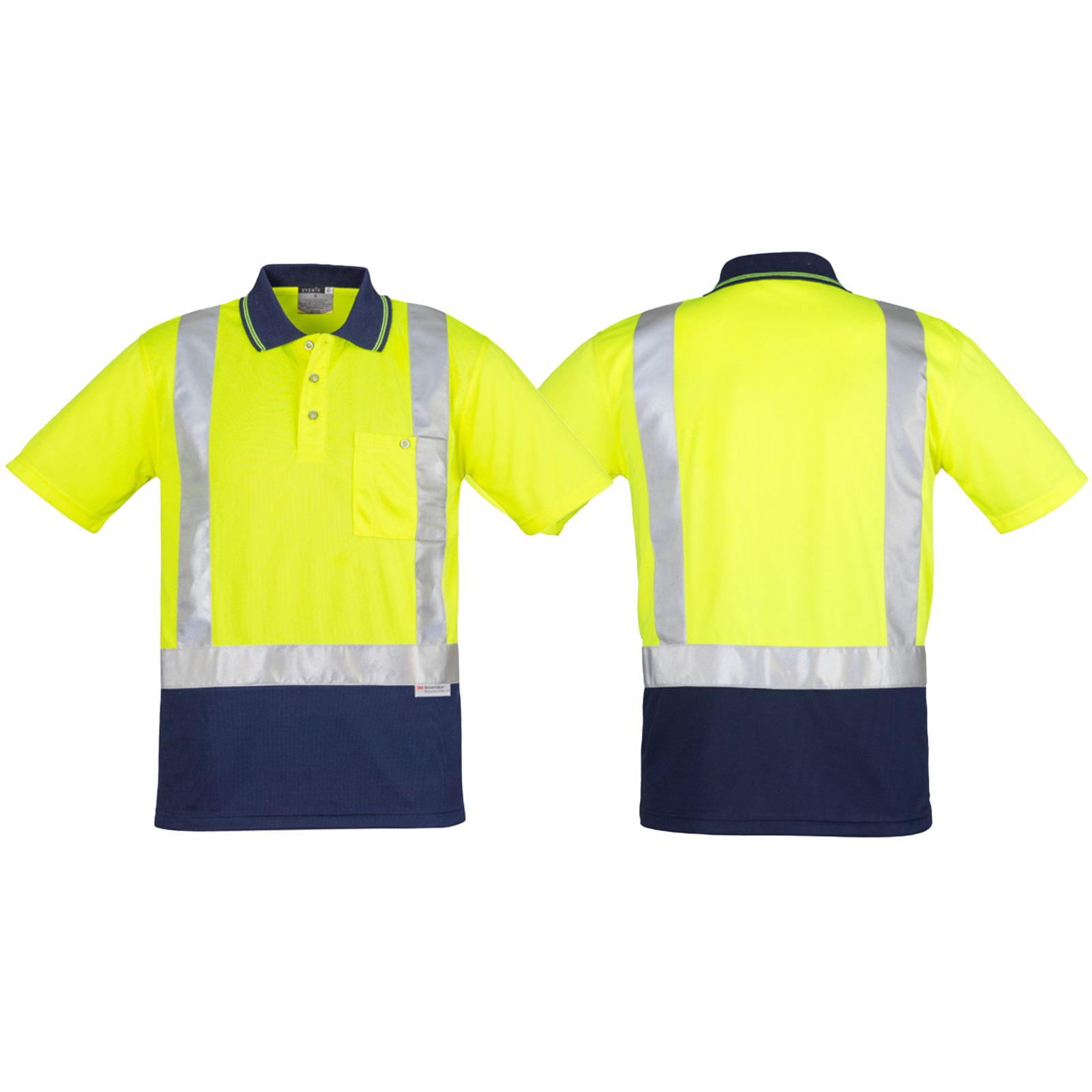 ZH233_Yellow_Navy_Front_Back_Syzmik_SunSafe_Australia.png
