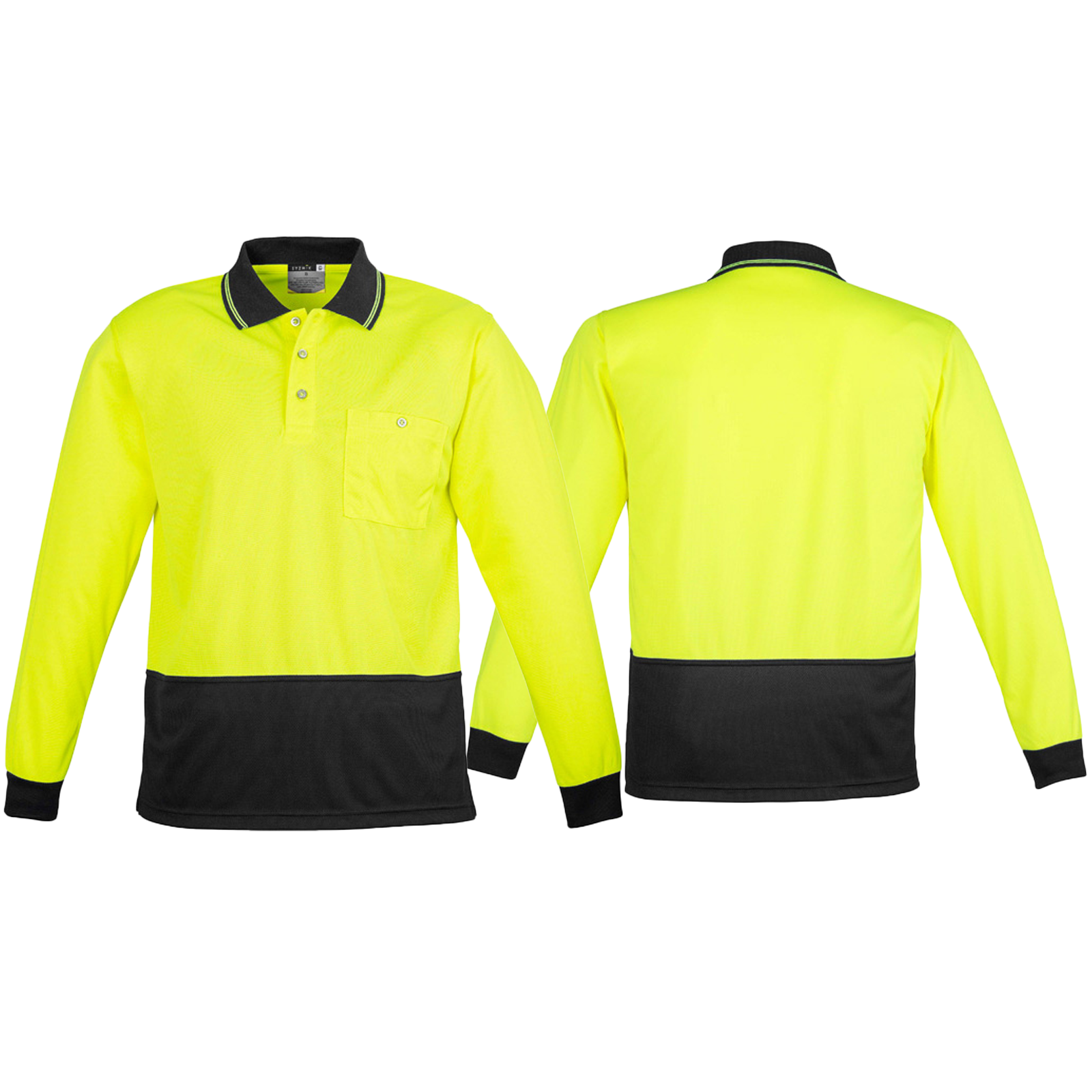 ZH232_Yellow_Black_Front_Back_Syzmik_SunSafe_Australia.png