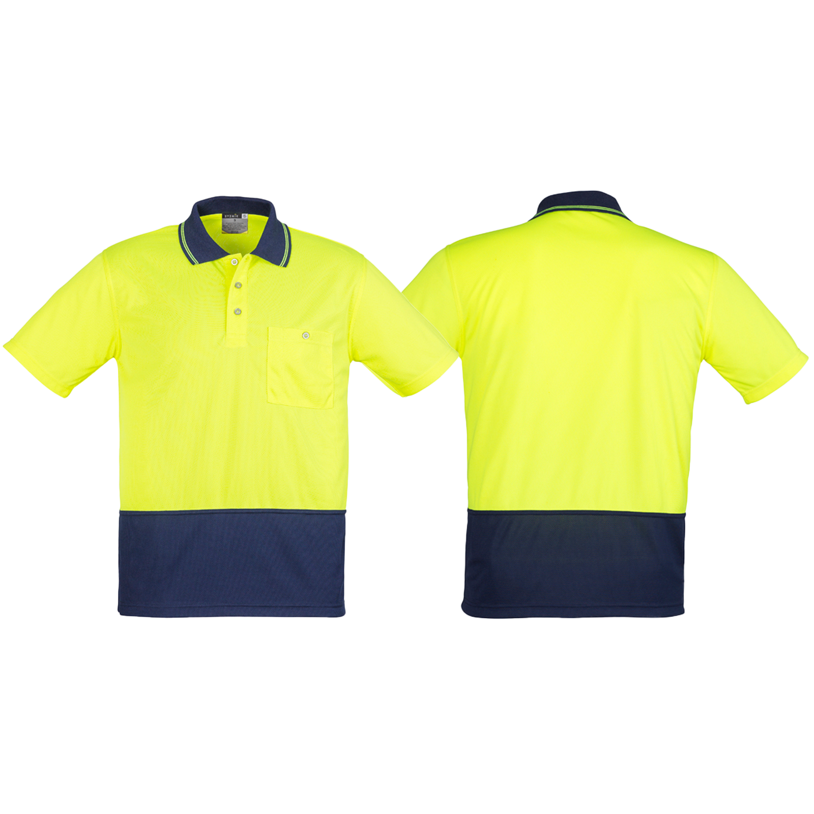 ZH231_Yellow_Navy_Front_Back_Syzmik_SunSafe_Australia.png