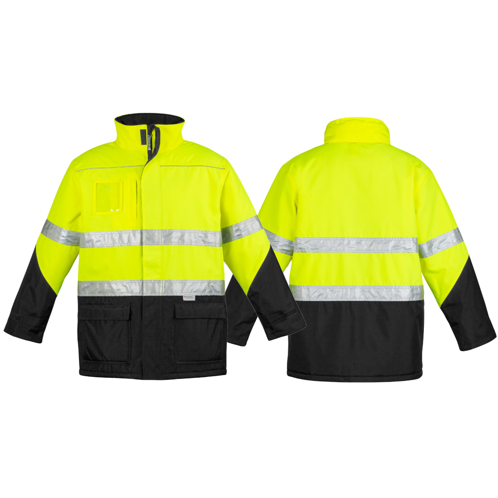ZJ350_Yellow_Black_Front_Back_Syzmik_SunSafe_Australia.png