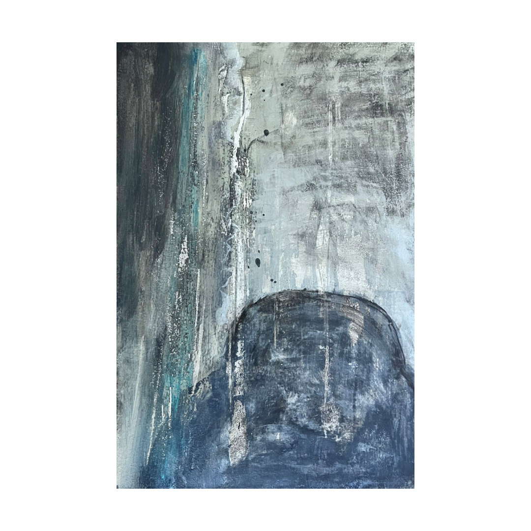 Equilateral 2 | 20cm x 30 cm | mixed media on wood (Rotterdam, 2022)