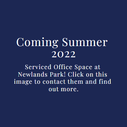 Serviced office space coming this summer at Newlands Park
