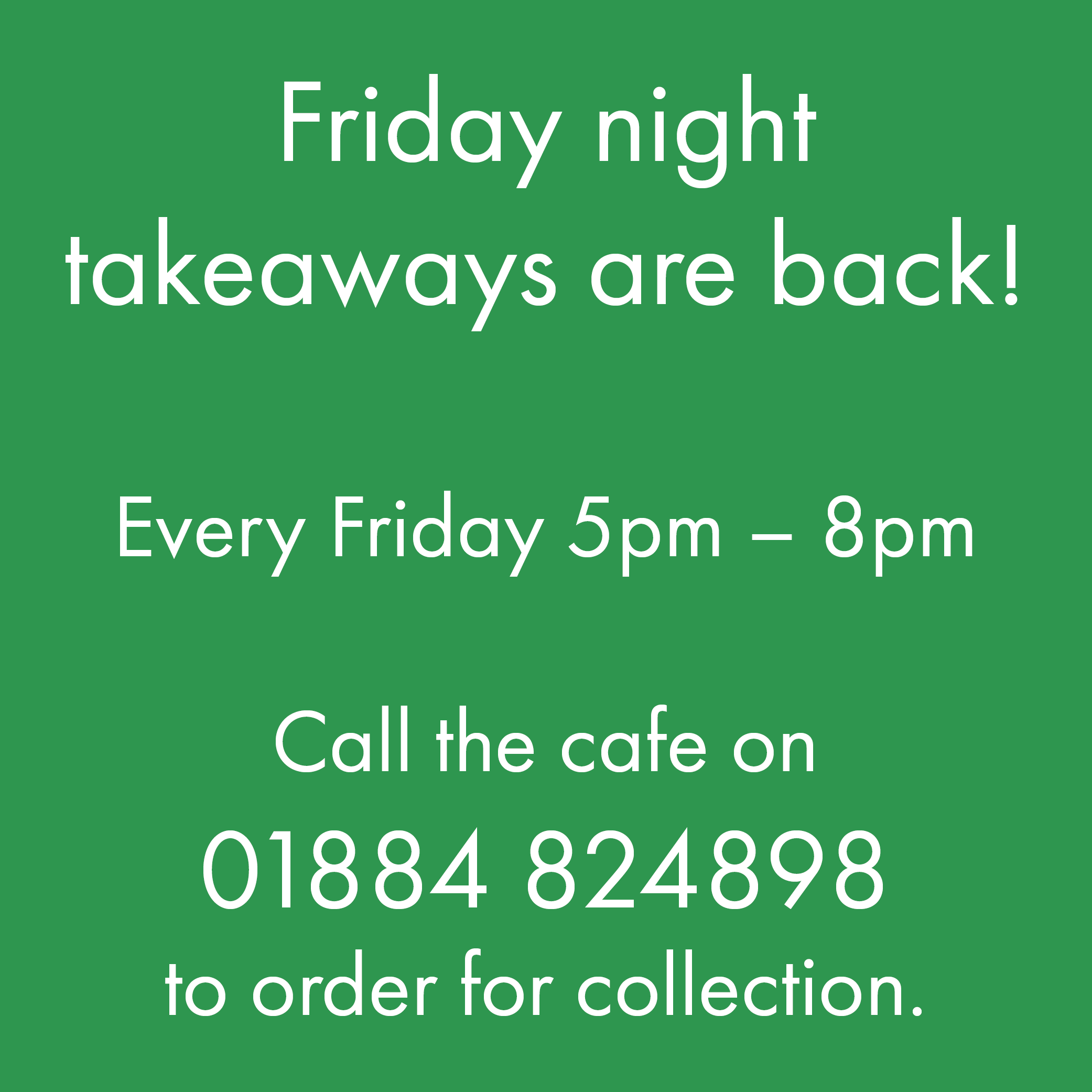 Friday night takeaways are back!!!