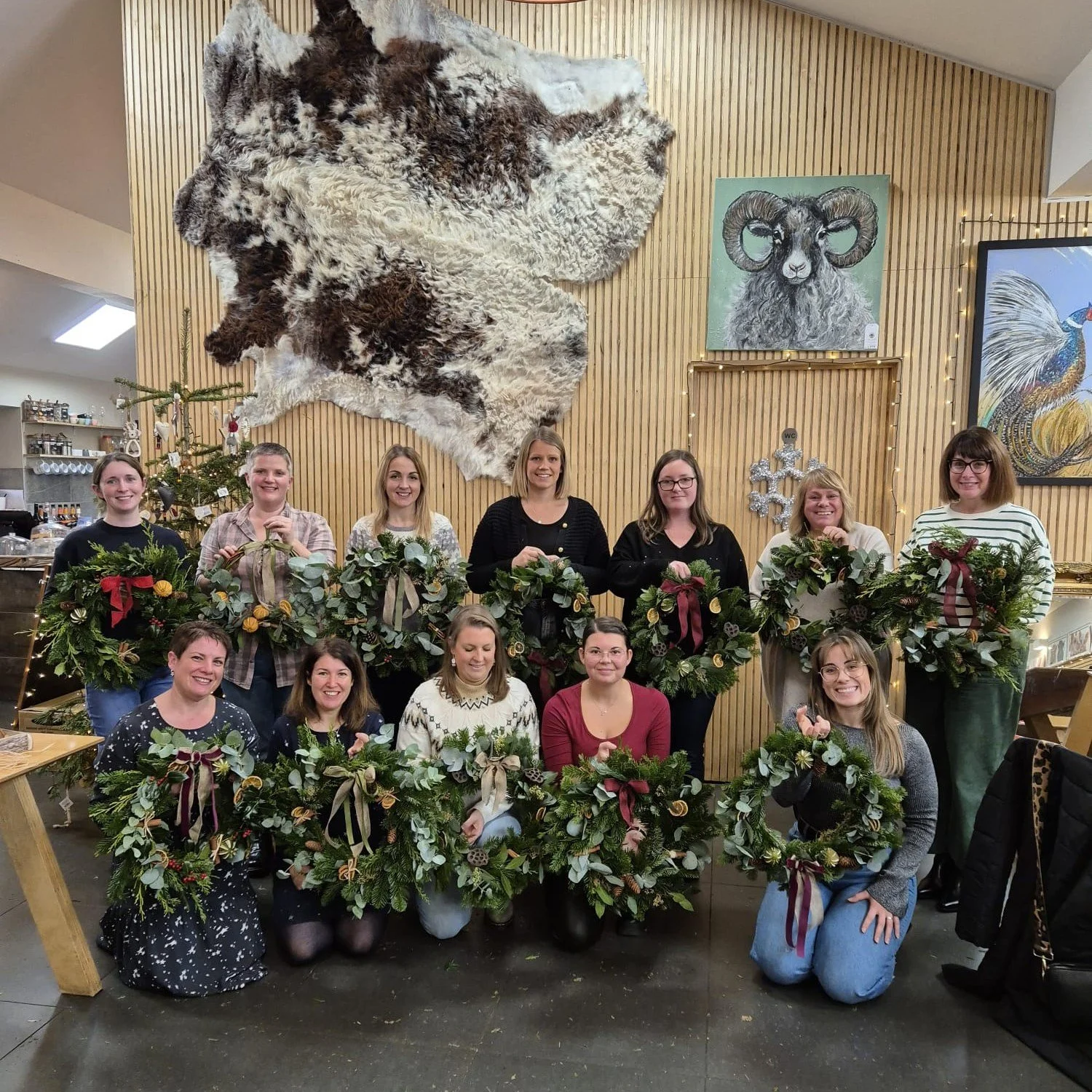 🎄✨ Book now and don’t miss out on a night of fun, festive creativity at Fordmore! ✨🎄
Places on our popular Christmas wreath making evenings with Abi from Blackdown Blooms in the café are going fast - the December 10 session has just f