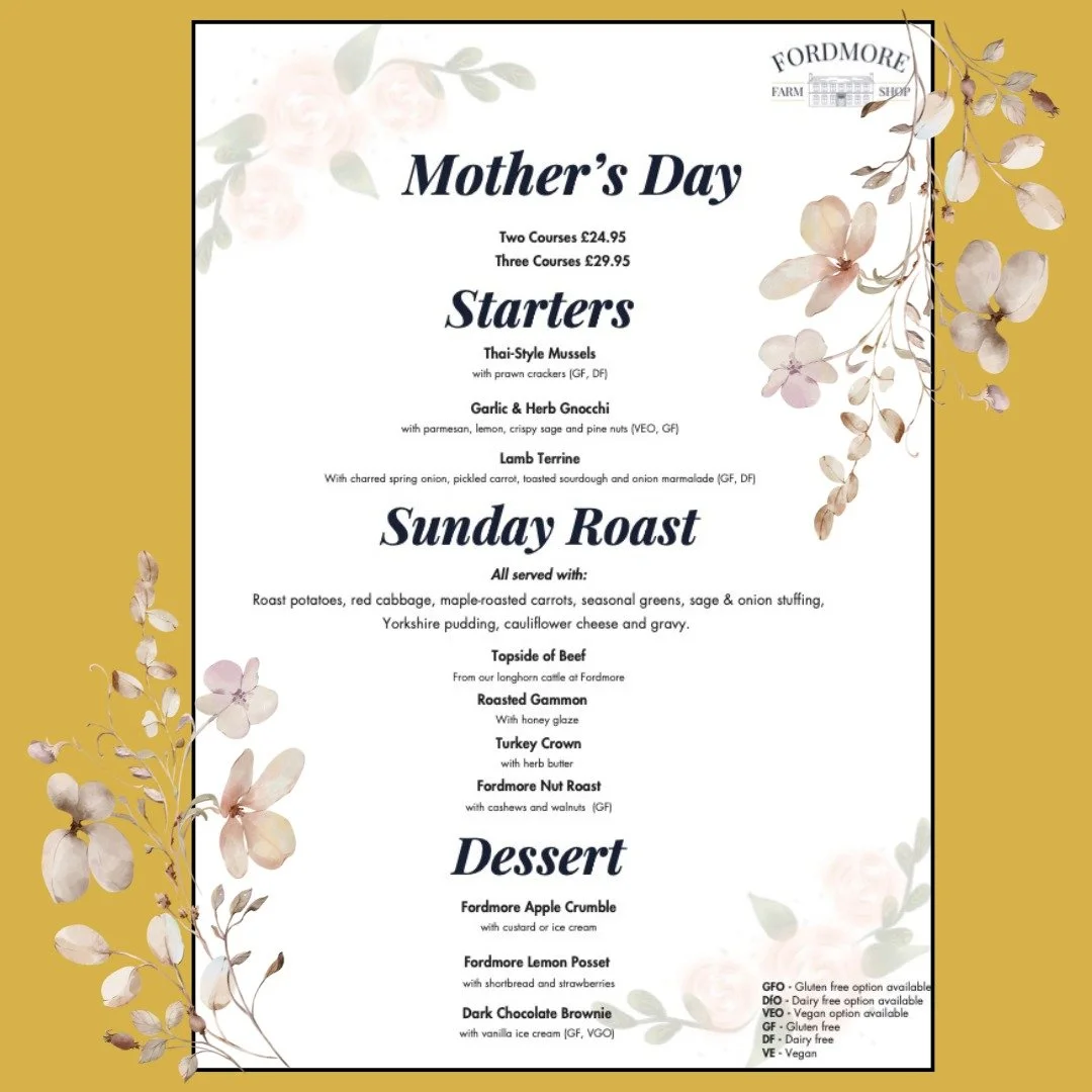 Mother’s Day - Sunday 15 March, 2026