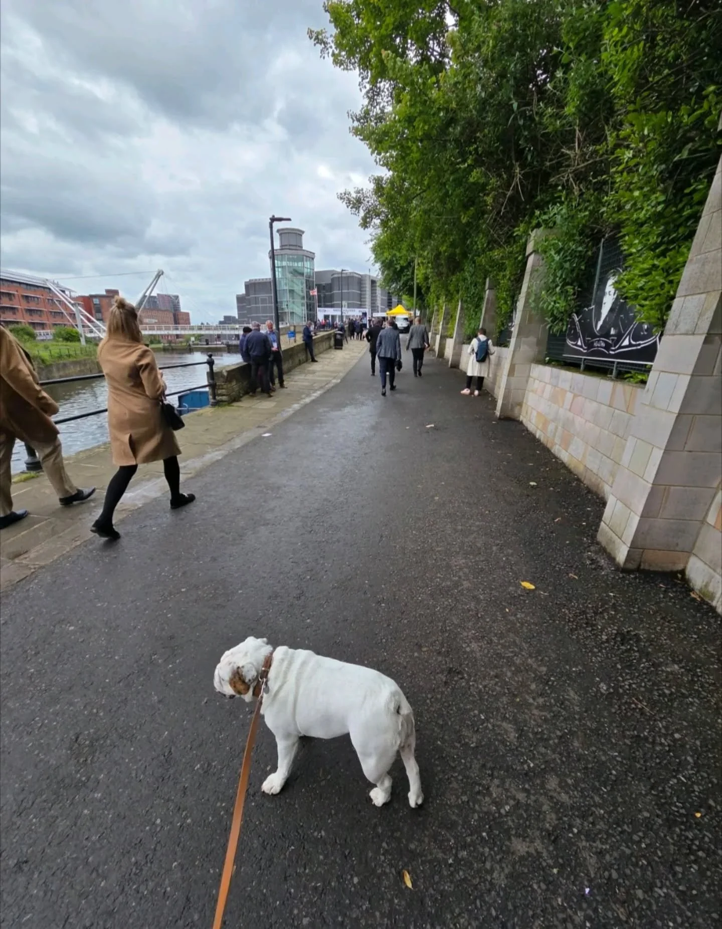 #RosieTakeover
Right. Dad's taken me to Leeds.

@ukreiif. Thousands of people. Stands. Lanyards. Very important conversations about real estate investment. I wasn't allowed inside any of it because apparently dad was too tight to buy me a delegate pa