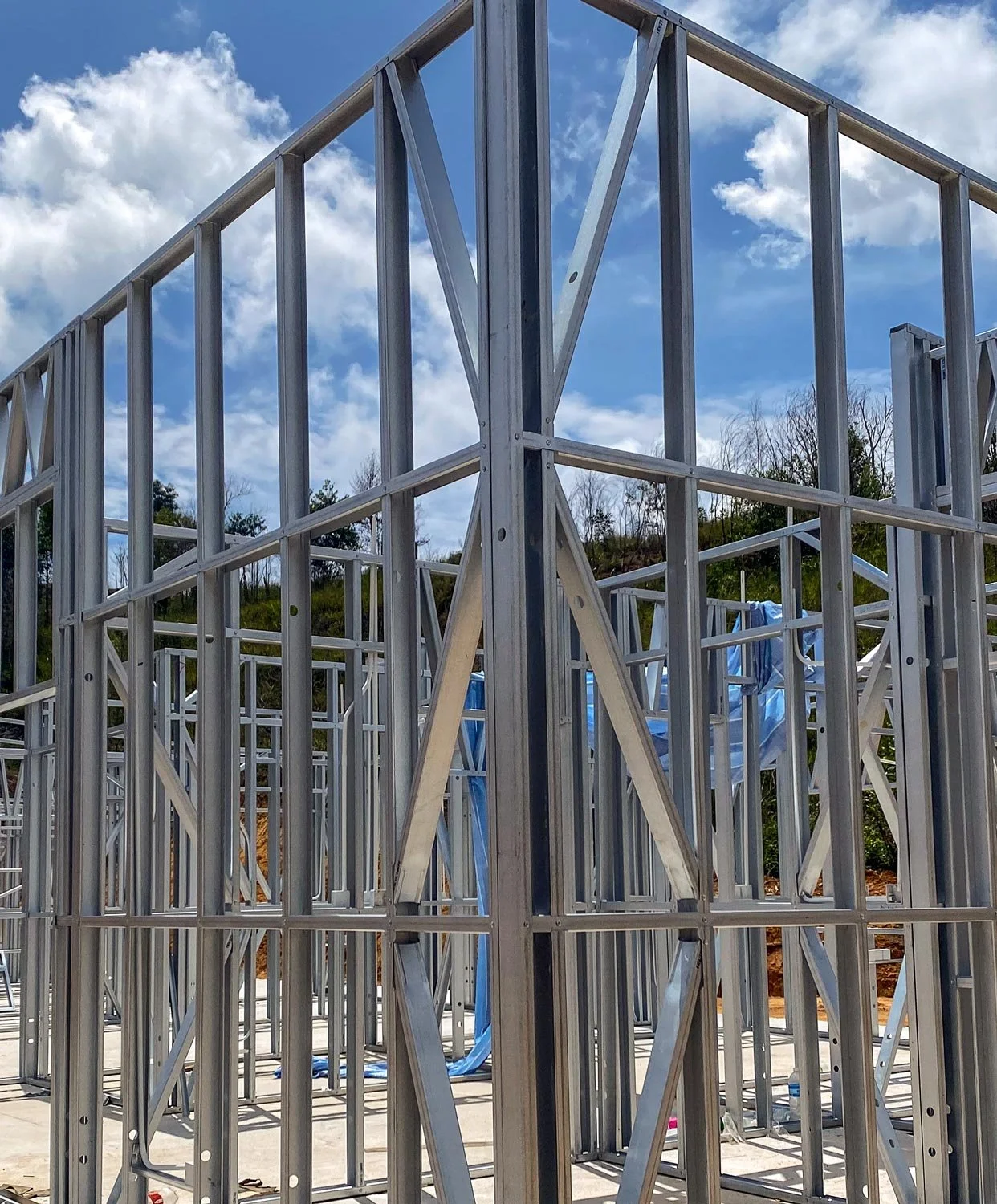 light steel wall frames