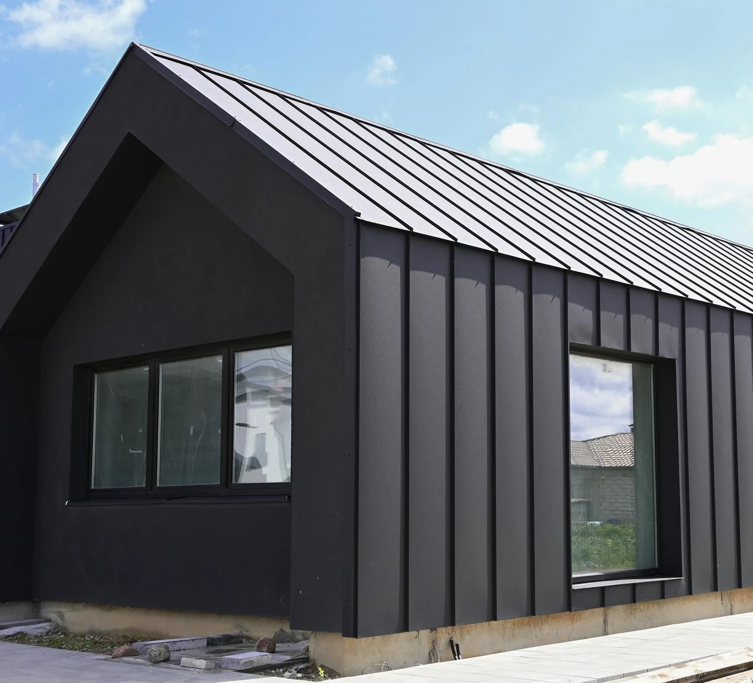 light steel facade framing