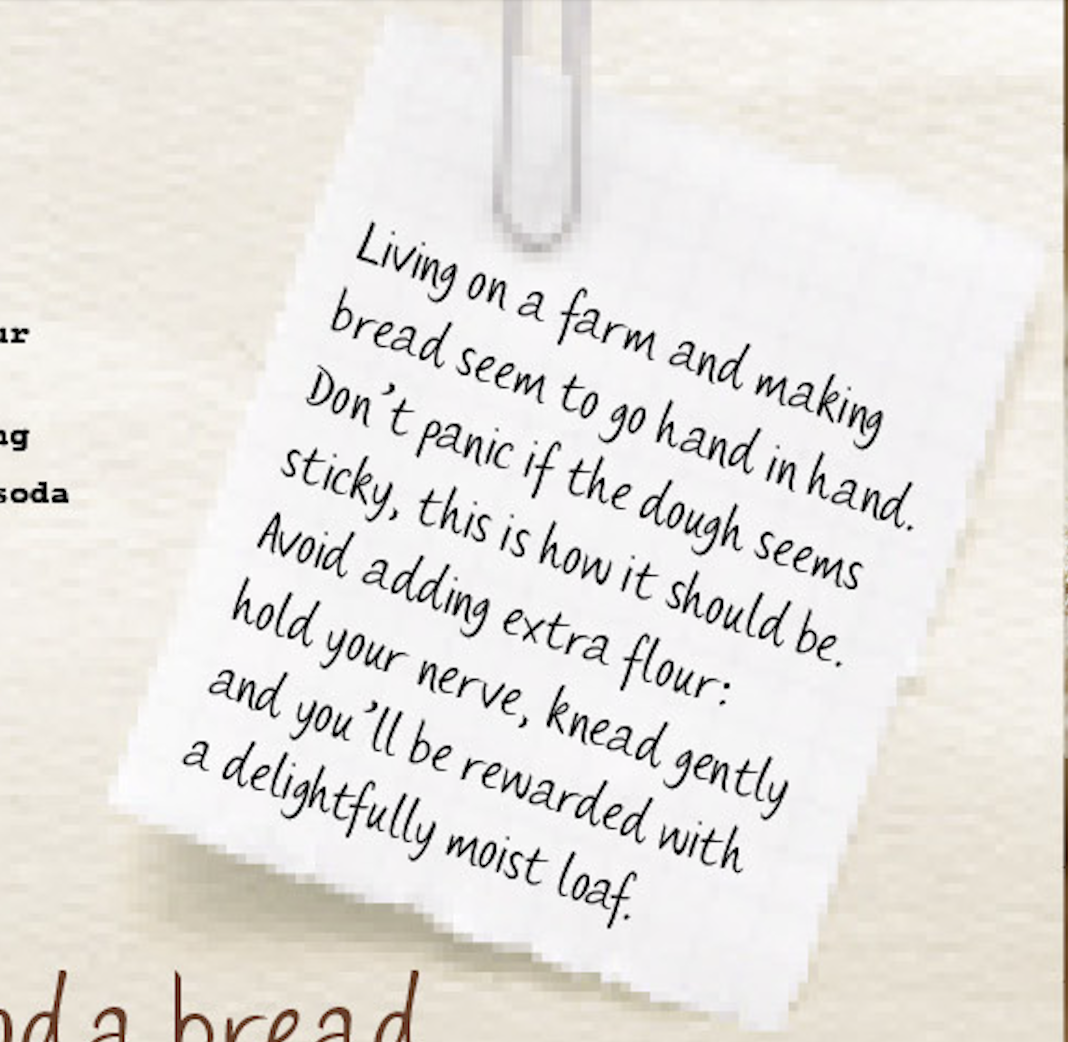 Cookbook excerpt