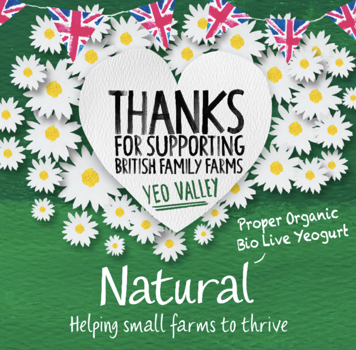 "Thanks" campaign, concept and copy