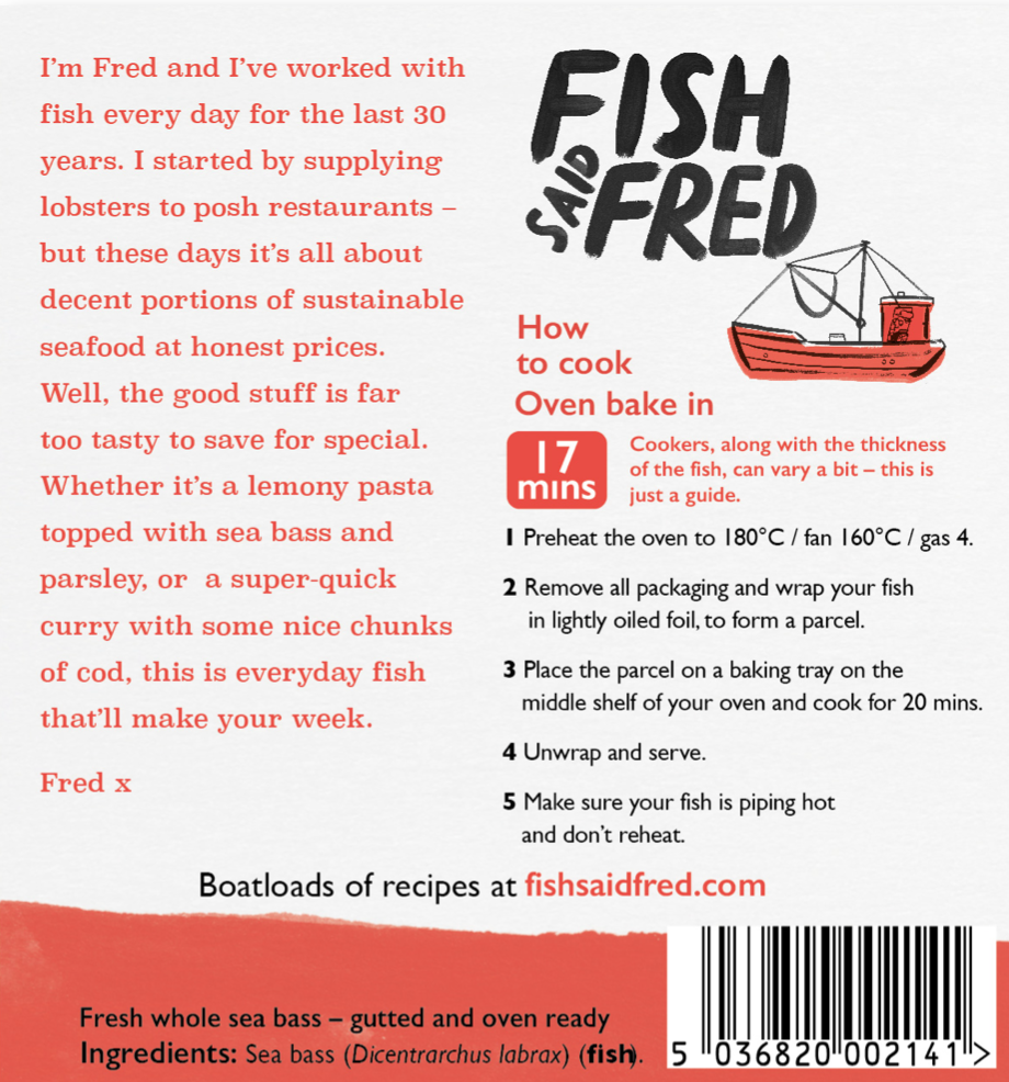 Back-of-pack copy