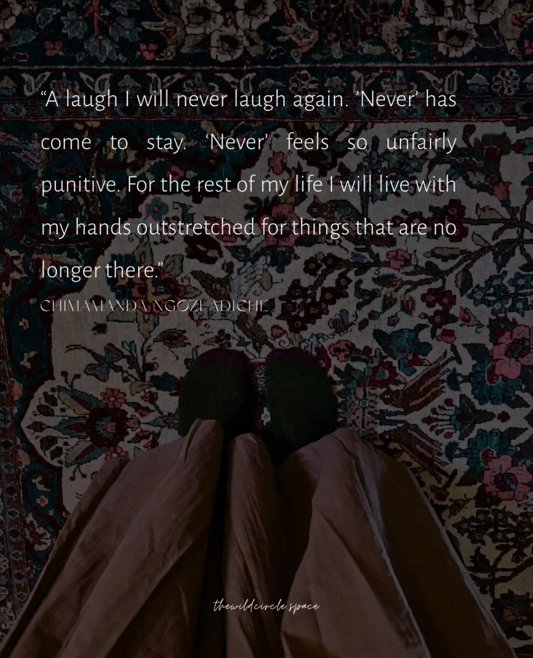 In the five years since grief moved into my life, I have never read anything that captures loss as profoundly and accurately as this. 

@chimamanda_adichie's Notes on Grief is a small but PERFECTLY formed book, in which Adiche guides us gently, lovin