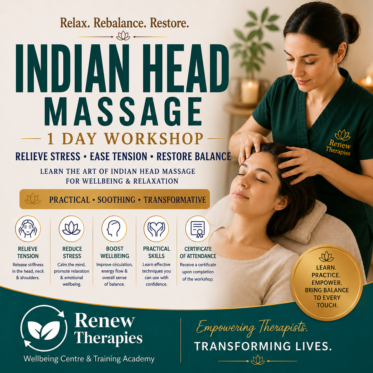 Indian head Massage