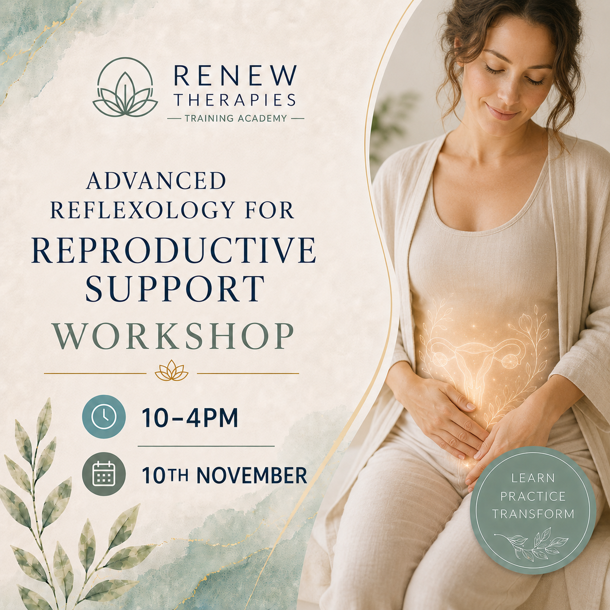 Reflexology Workshop - Reproductive Support