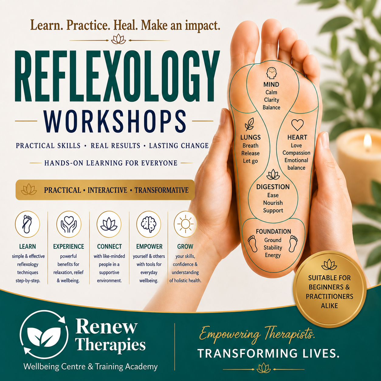 Reflexology Short Workshops