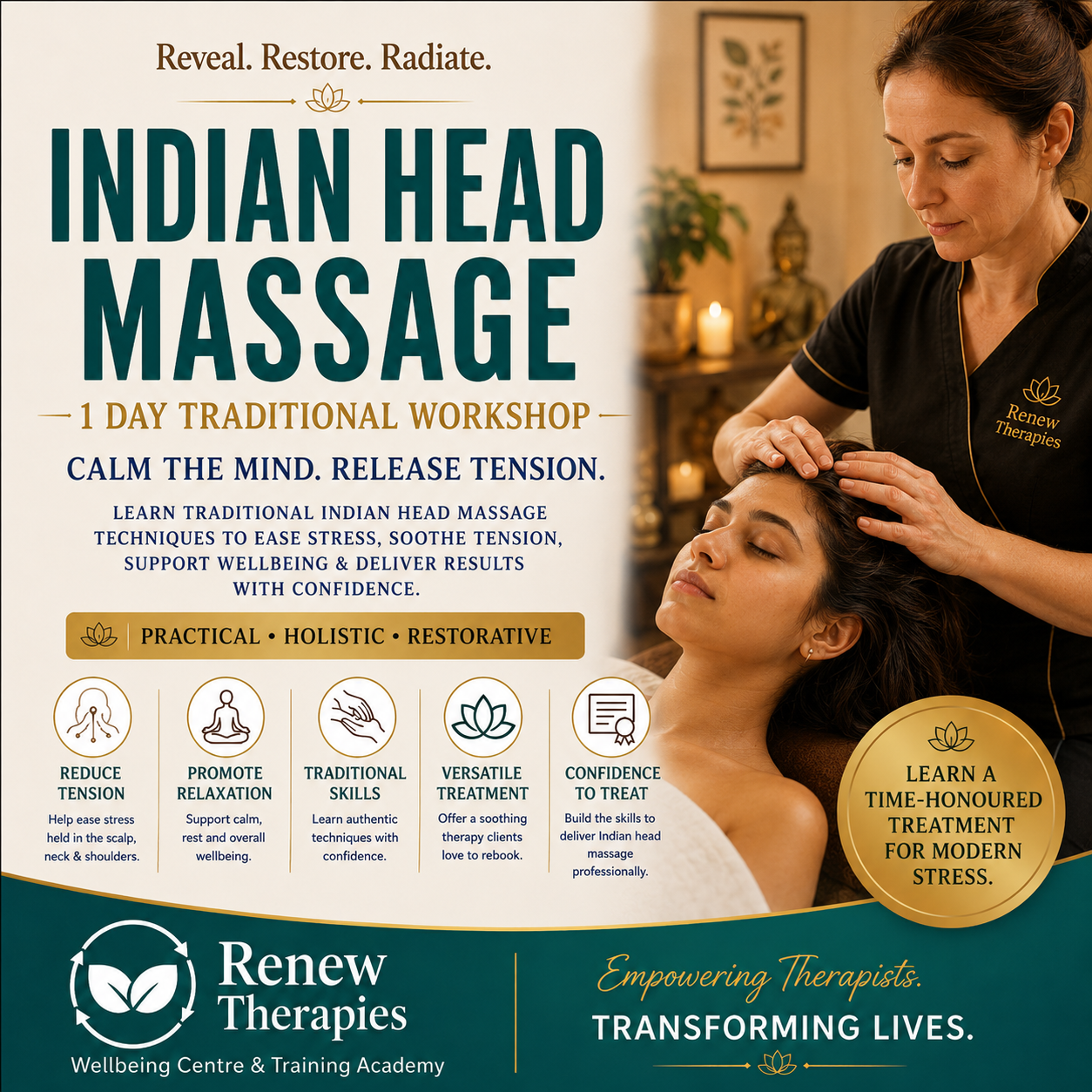 Indian head Massage