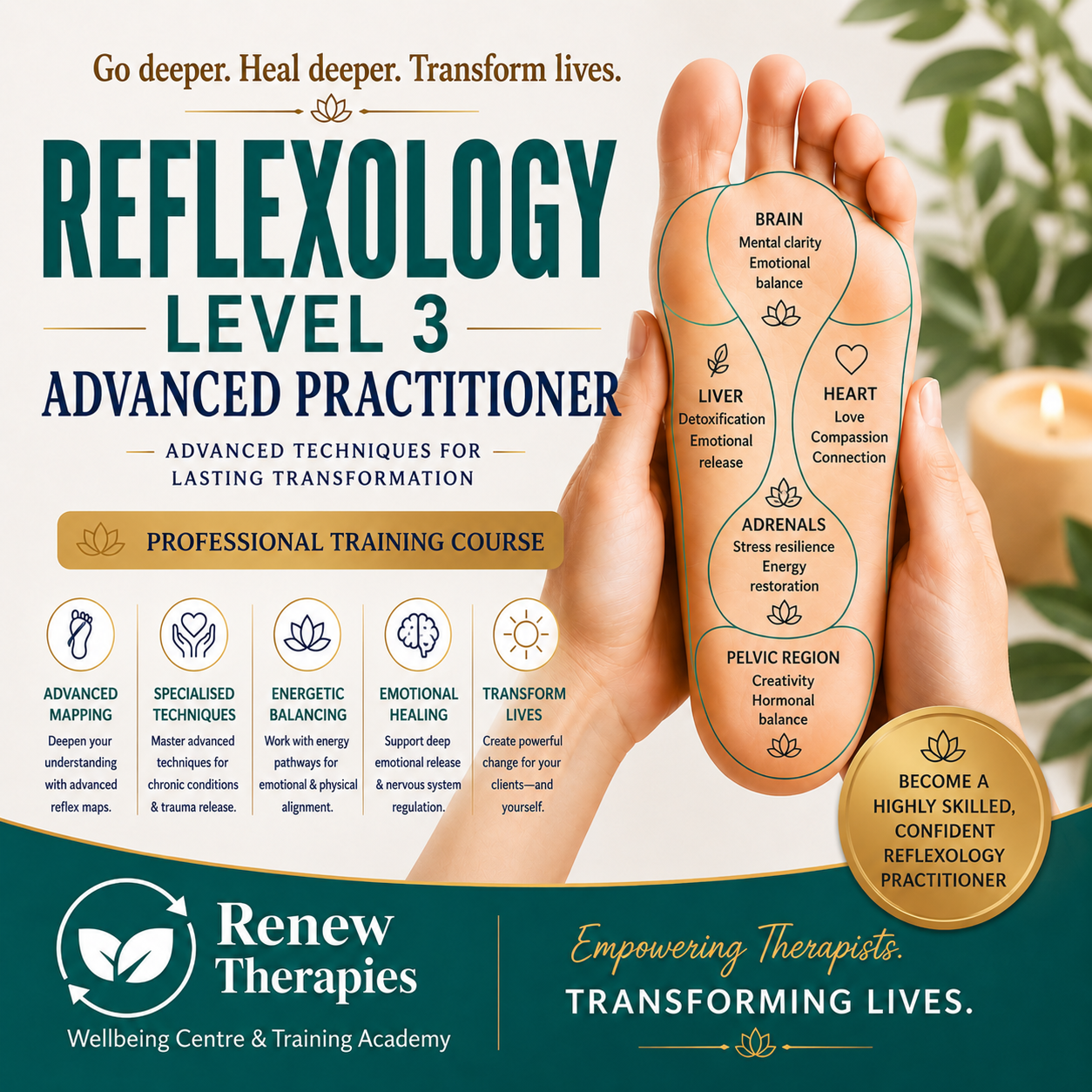 Level 3 Reflexology Diploma