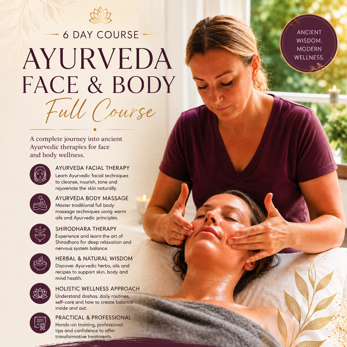 Ayurveda Face & Body Combined