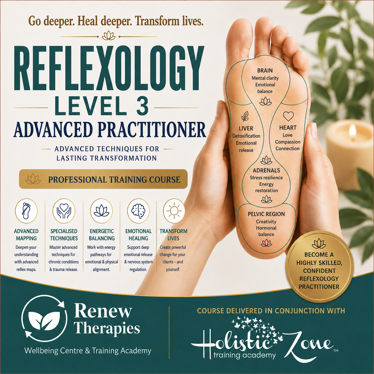 Reflexology Diploma - Level 3