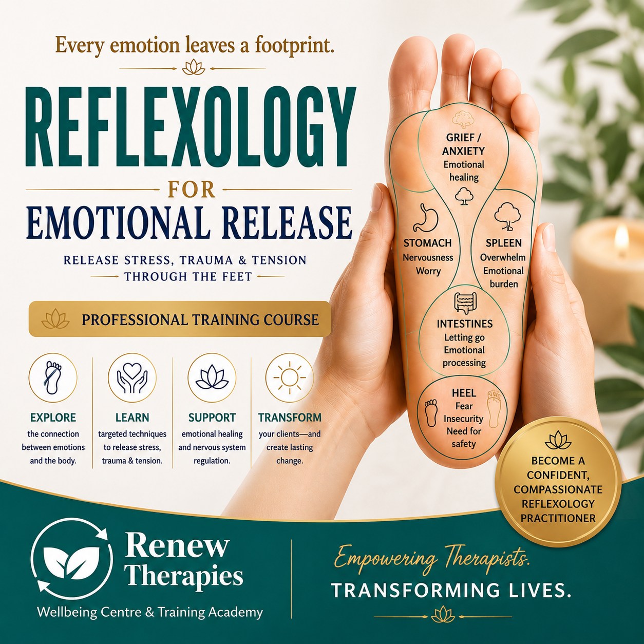 Reflexology for Emotional Release