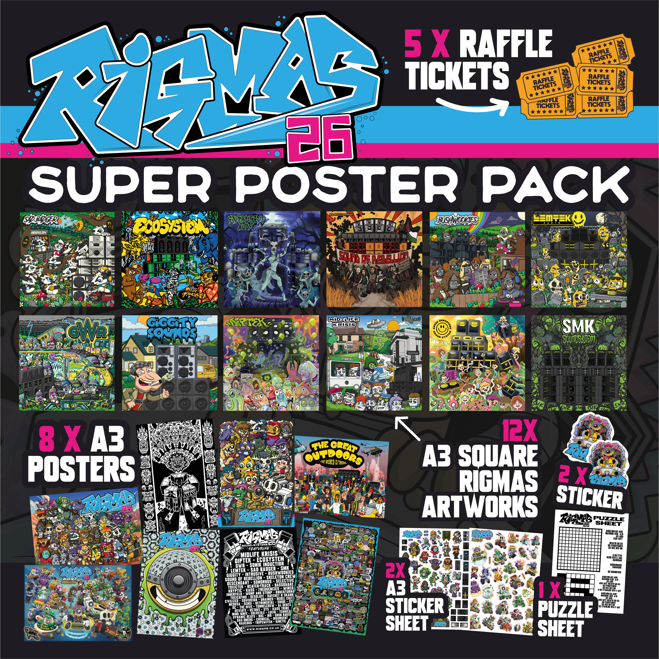 RIGMAS 26 SUPER POSTER PACK