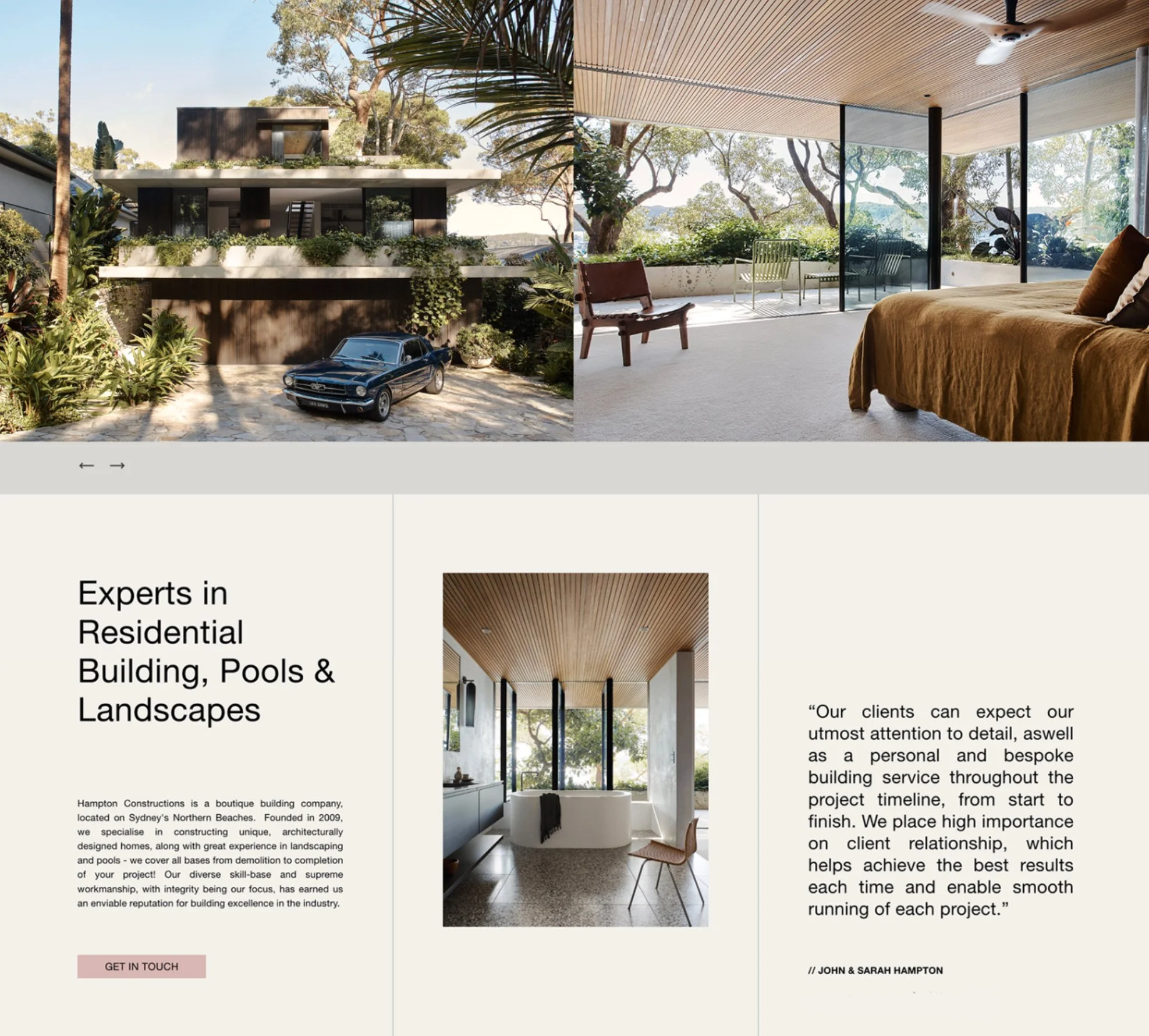 HAMPTON CONSTRUCTIONS