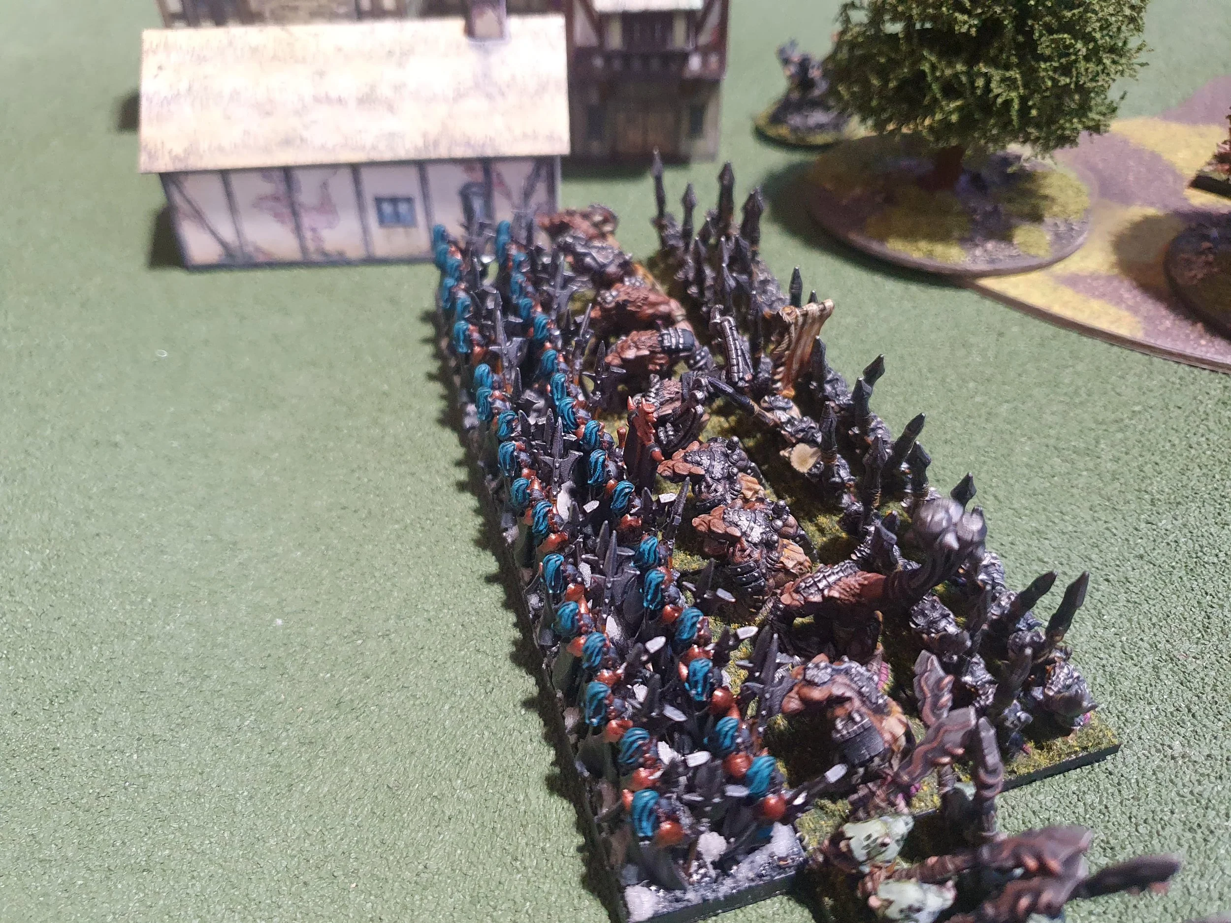 10mm Skaven and 10mm Dark Elves
