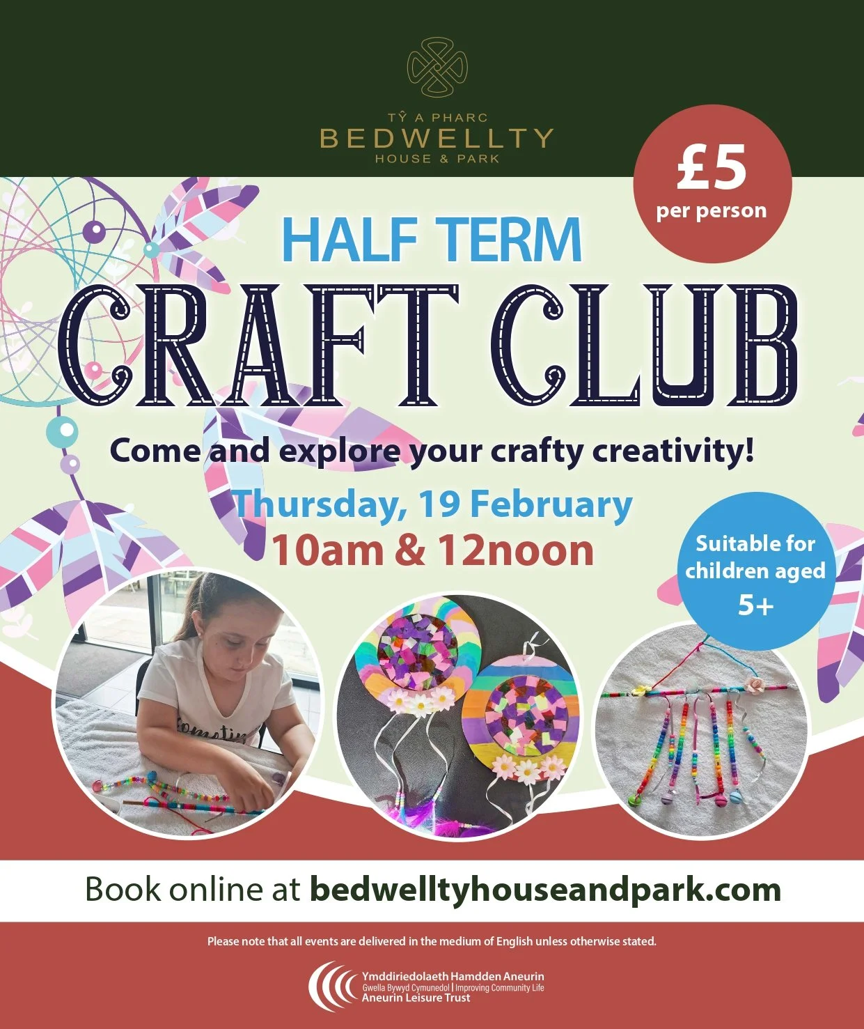 Half Term Craft Club- Session 1
