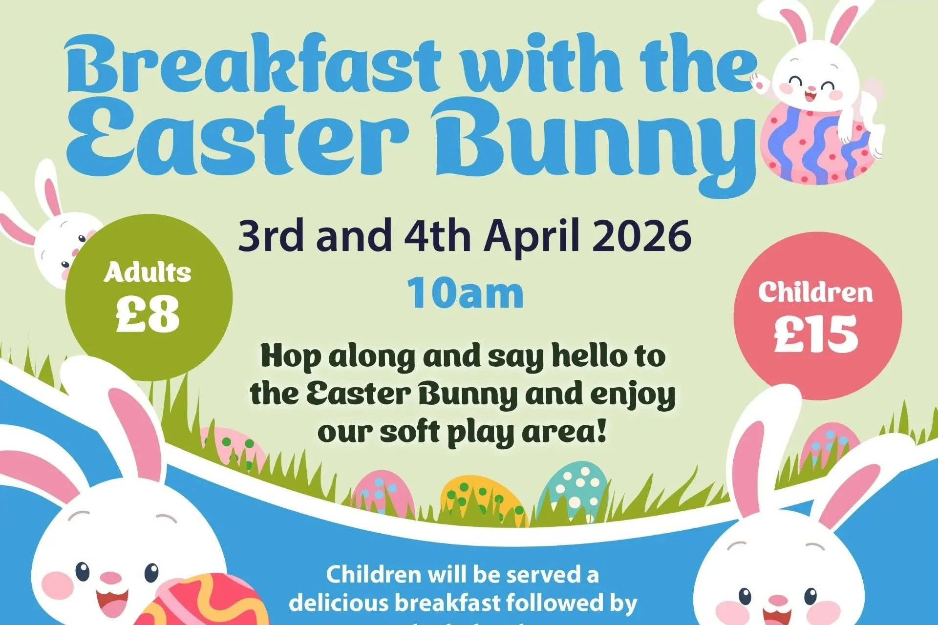 Breakfast with the Easter Bunny