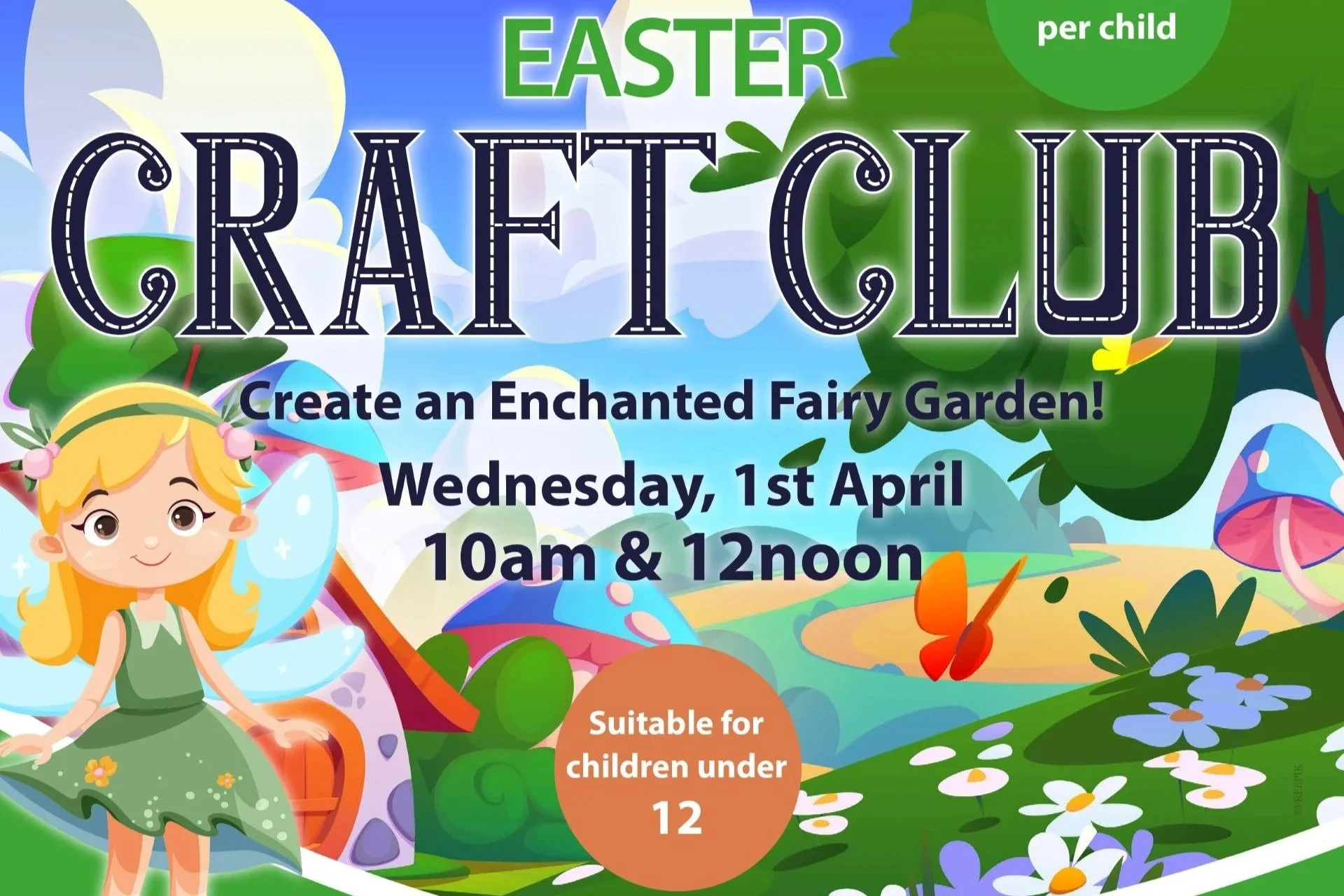 Easter Craft Club- Enchanted Fairy Garden