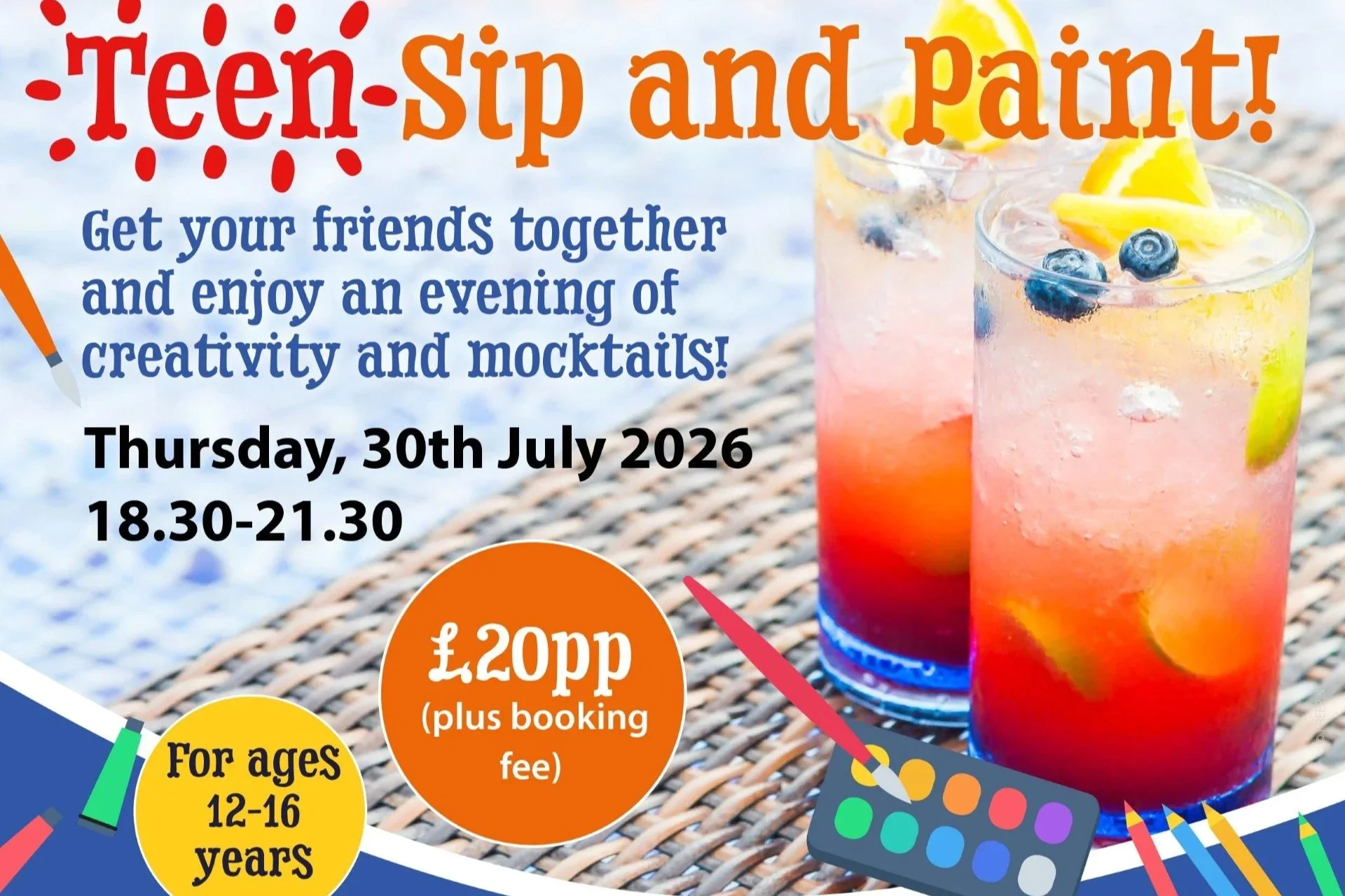 Teen Sip &amp; Paint