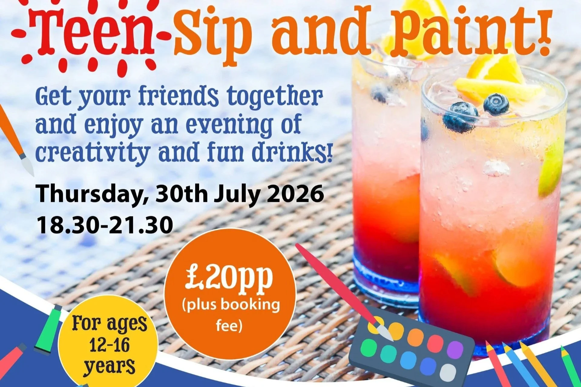 Teen Sip & Paint