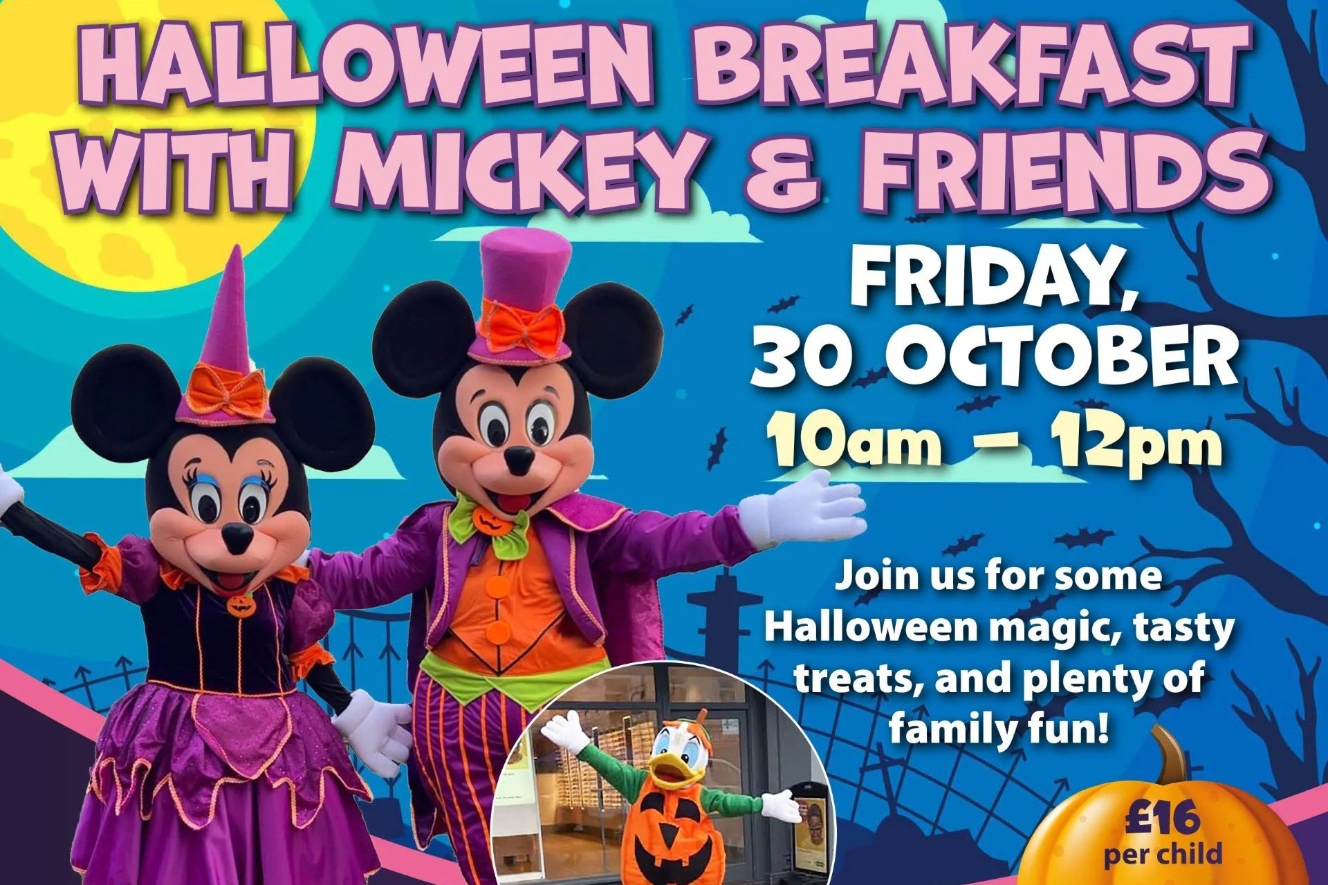 Halloween Breakfast with Mickey & Friends