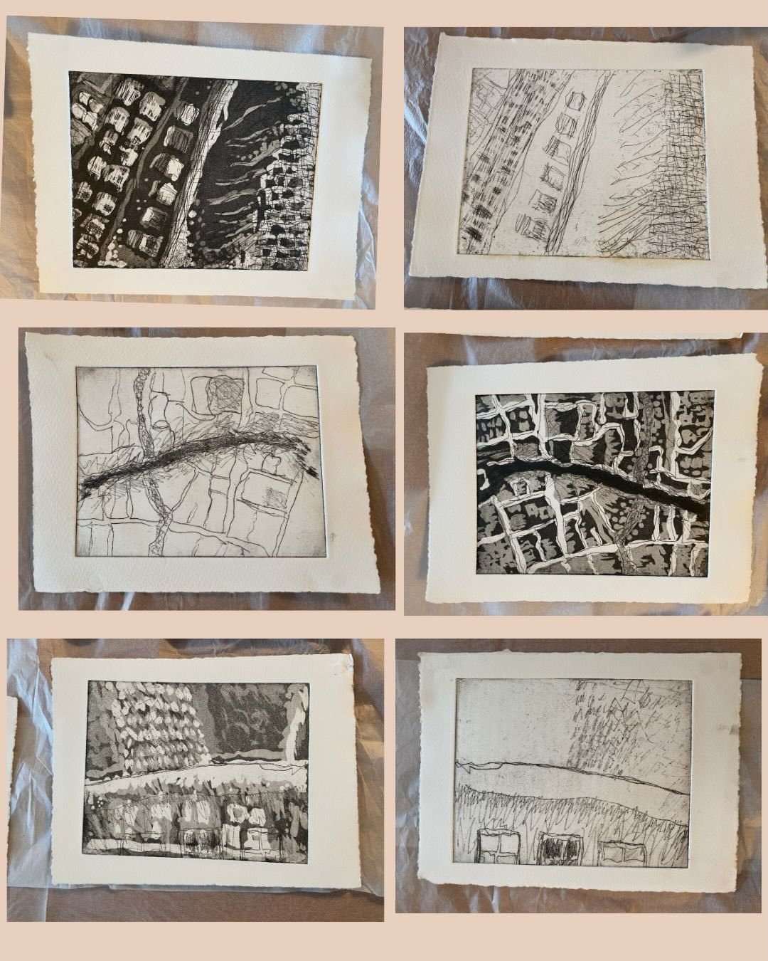 Here are my Copper Plate Etching experiments.

I&rsquo;ve been playing with Copper Plate Etching as part of &ldquo;Imprints&rdquo; &mdash; finding new ways to make, mark, and map through print as a tetraplegic artist.

I&rsquo;ve written a new blog p