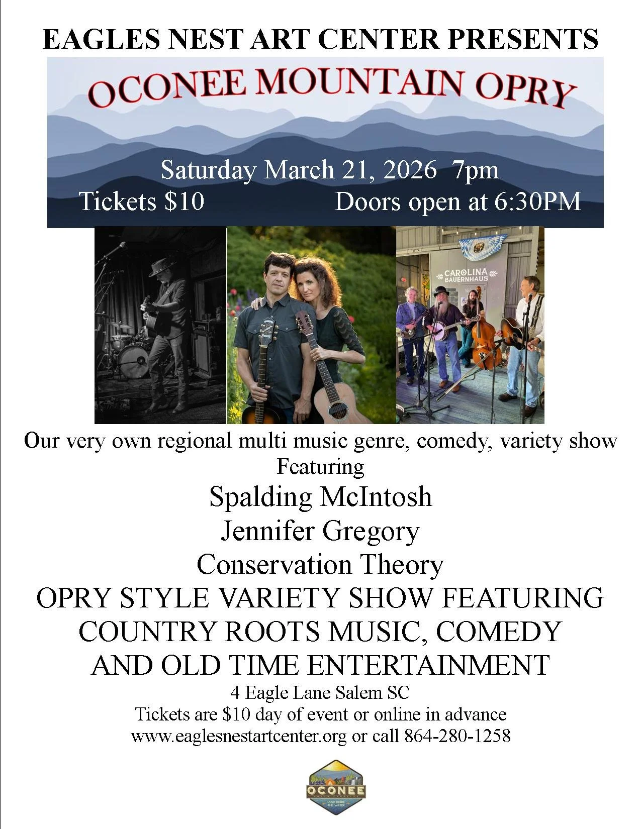 Oconee Mountain Opry March 2026