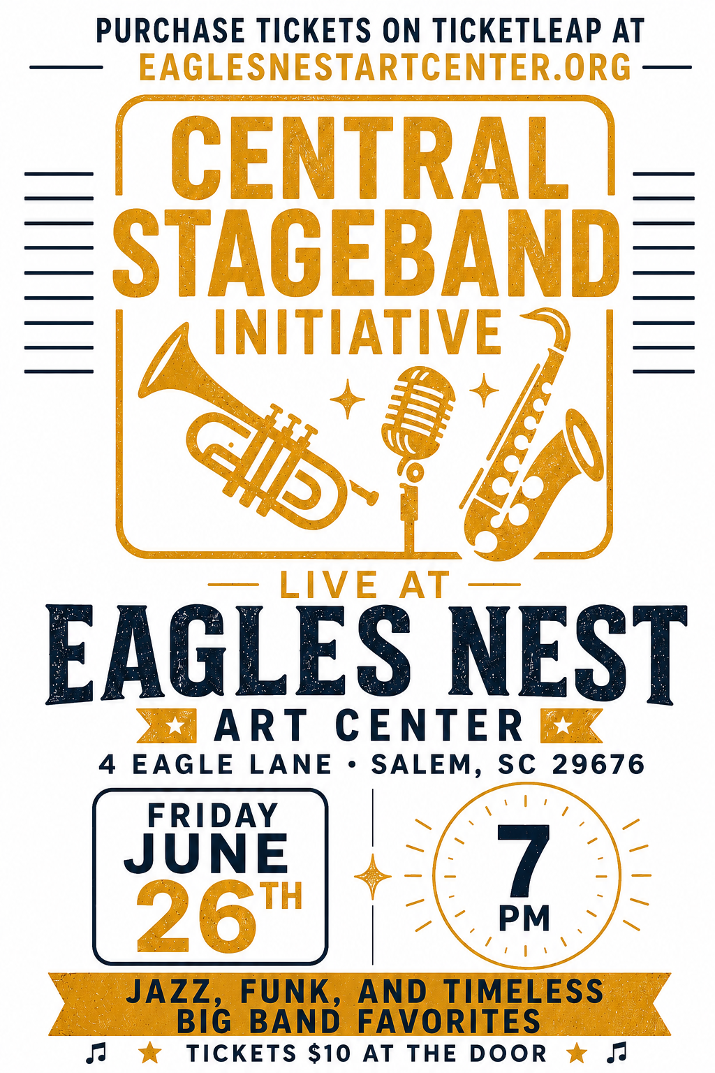Central Stage Band Initiative June 2026