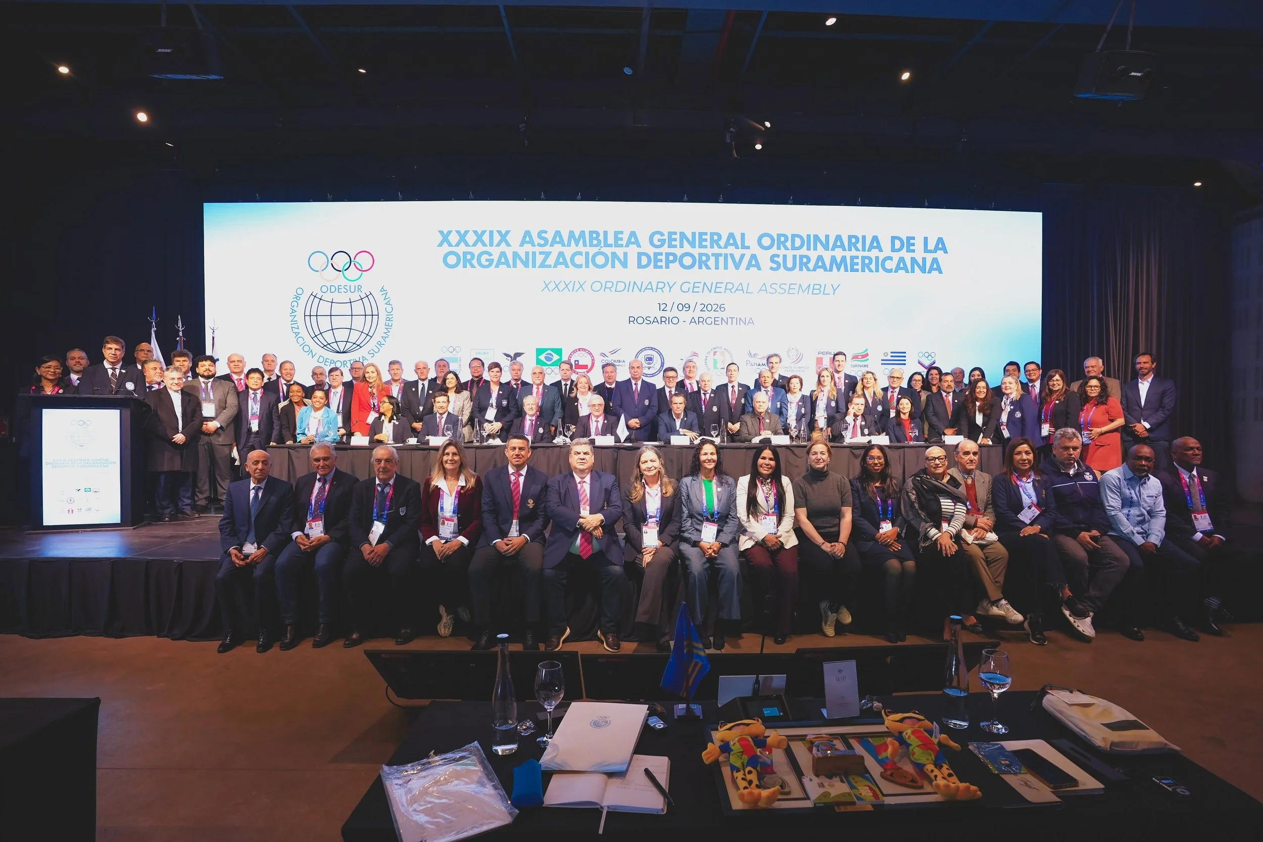 ODESUR celebró con éxito su Asamblea General en Rosario