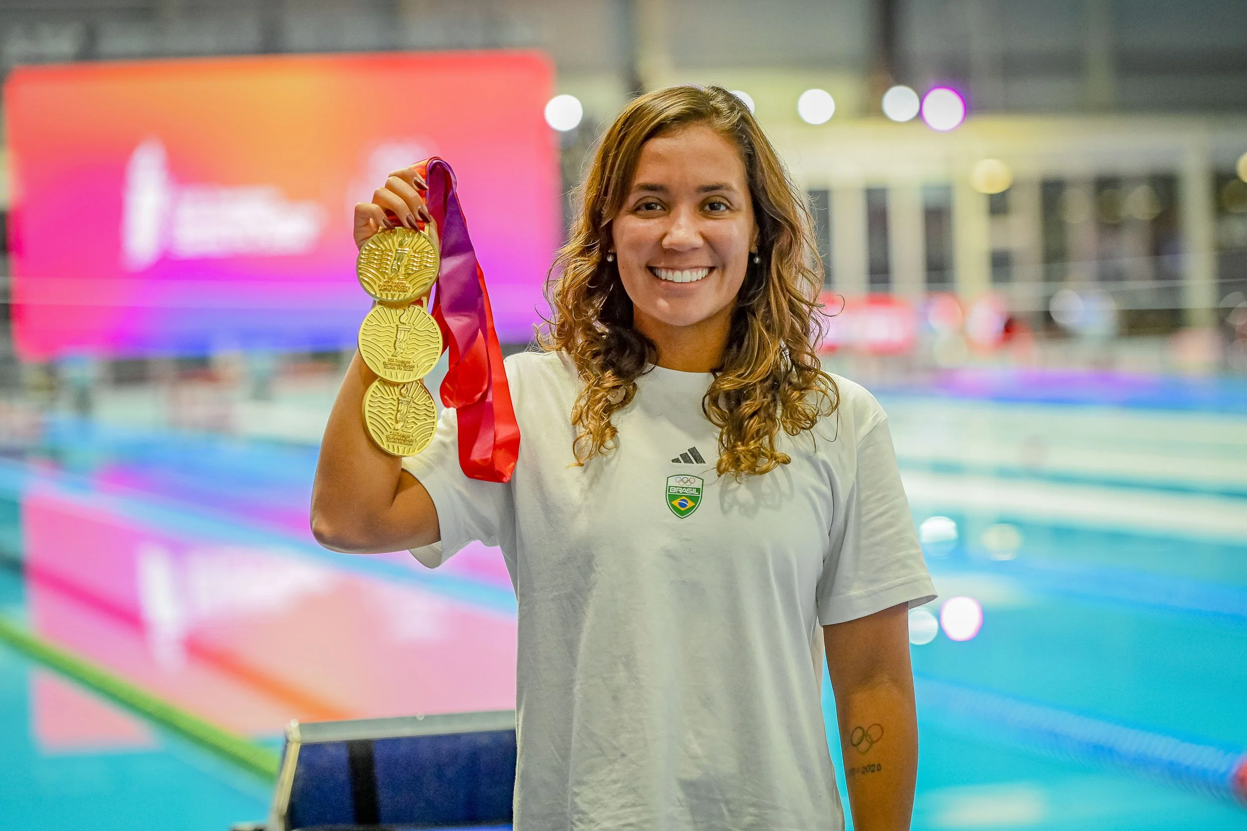 29 oros y 54 medallas: Brasil se adueñó de la piscina suramericana