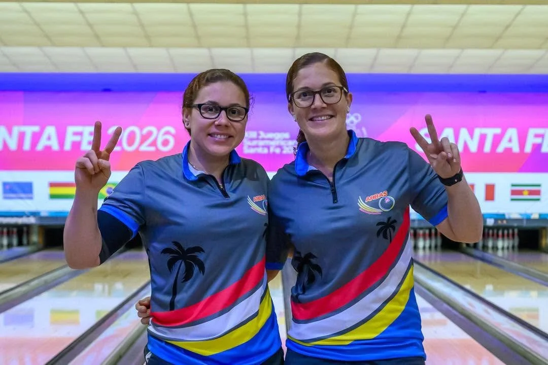 Aruba entra al medallero de Santa Fe 2026 con plata en bowling